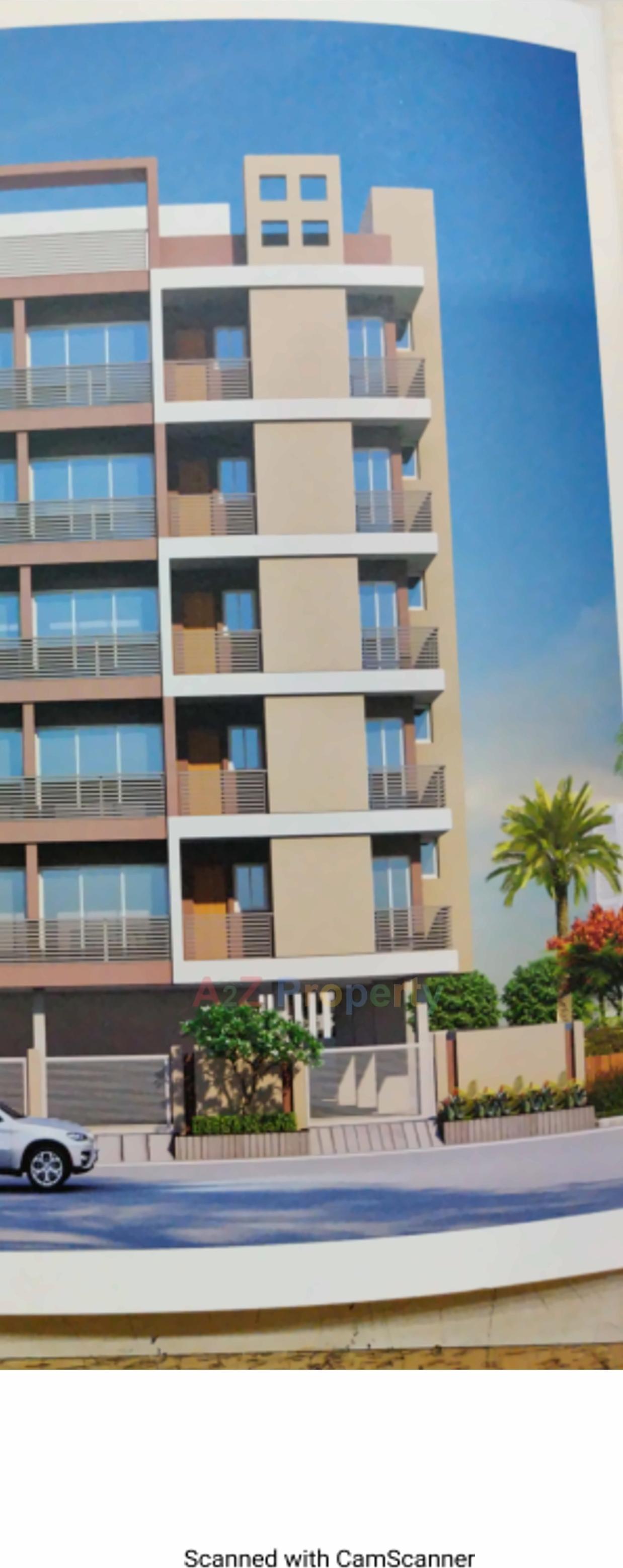 3D Elevation of real estate project Darshan Plus located at Raiya, Rajkot, Gujarat