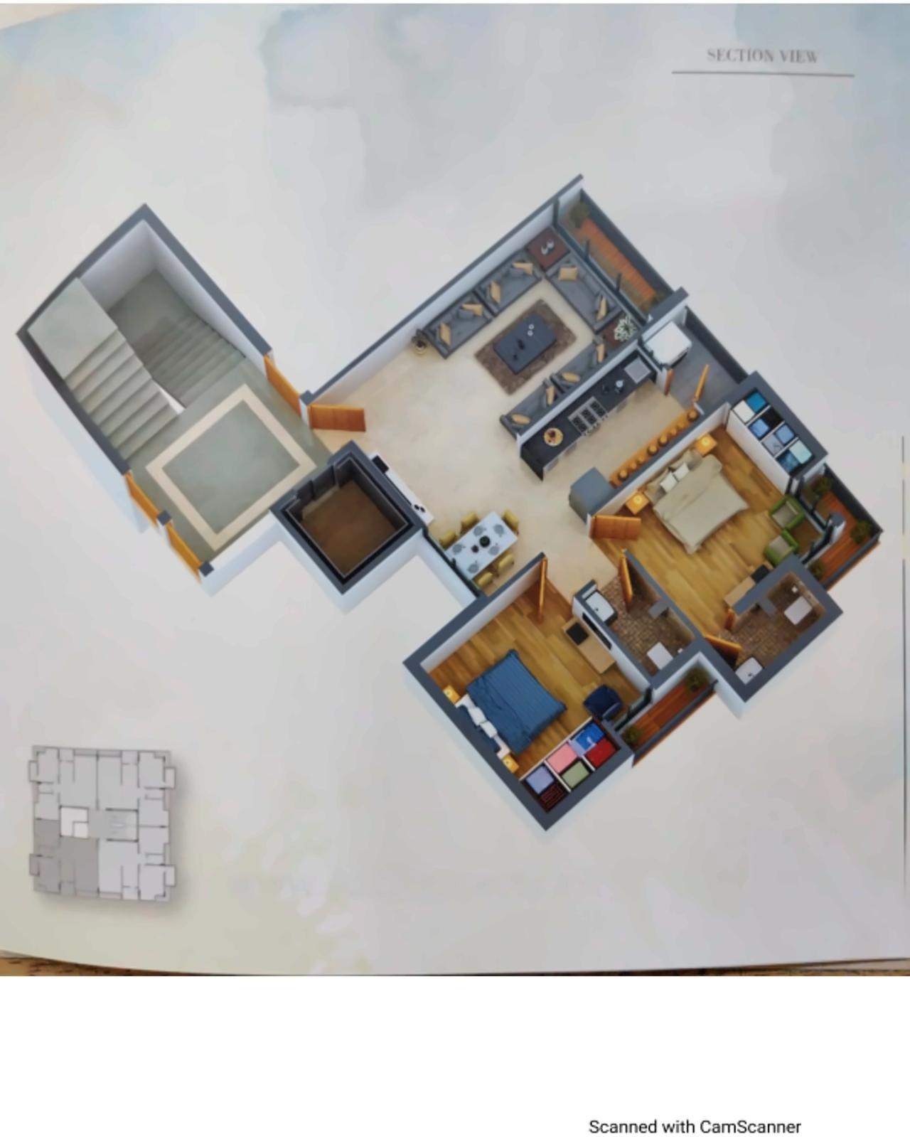 Layout of real estate project Darshan Plus located at Raiya, Rajkot, Gujarat