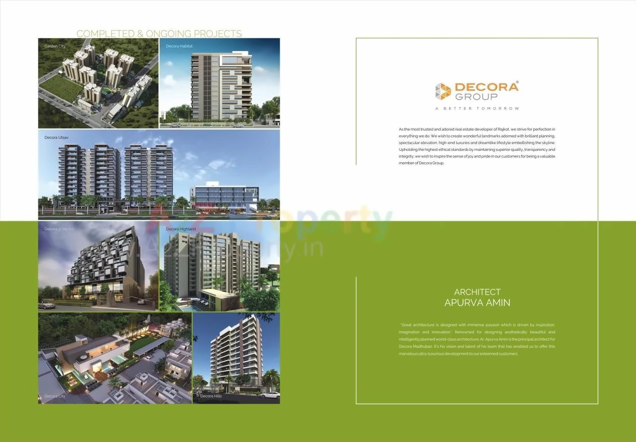  of real estate project Decora Madhuban located at Nana-mava, Rajkot, Gujarat