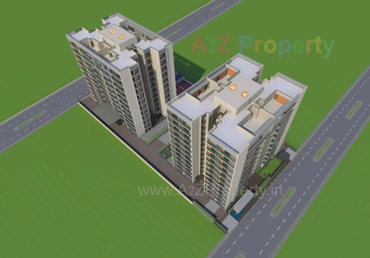 Layout of real estate project Decora Madhuban located at Nana-mava, Rajkot, Gujarat