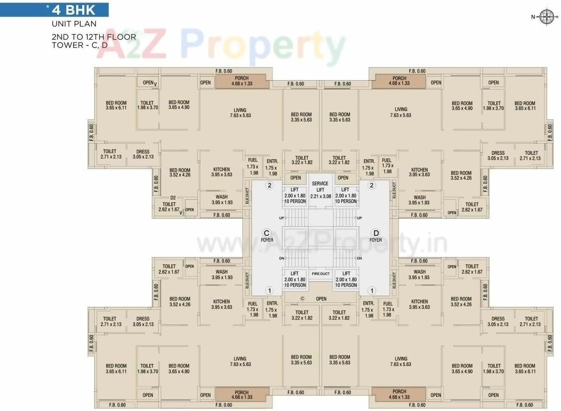 Layout of real estate project Decora World located at Munjka, Rajkot, Gujarat