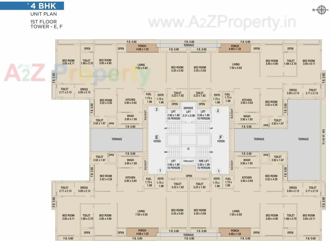 Layout of real estate project Decora World located at Munjka, Rajkot, Gujarat