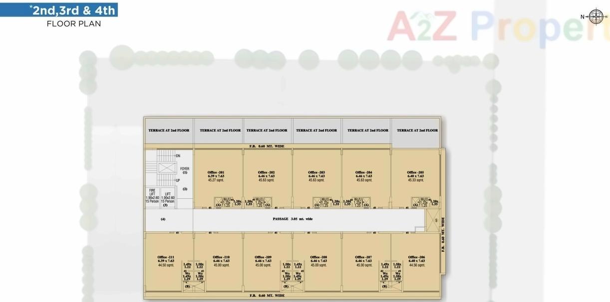 Layout of real estate project Decora World located at Munjka, Rajkot, Gujarat