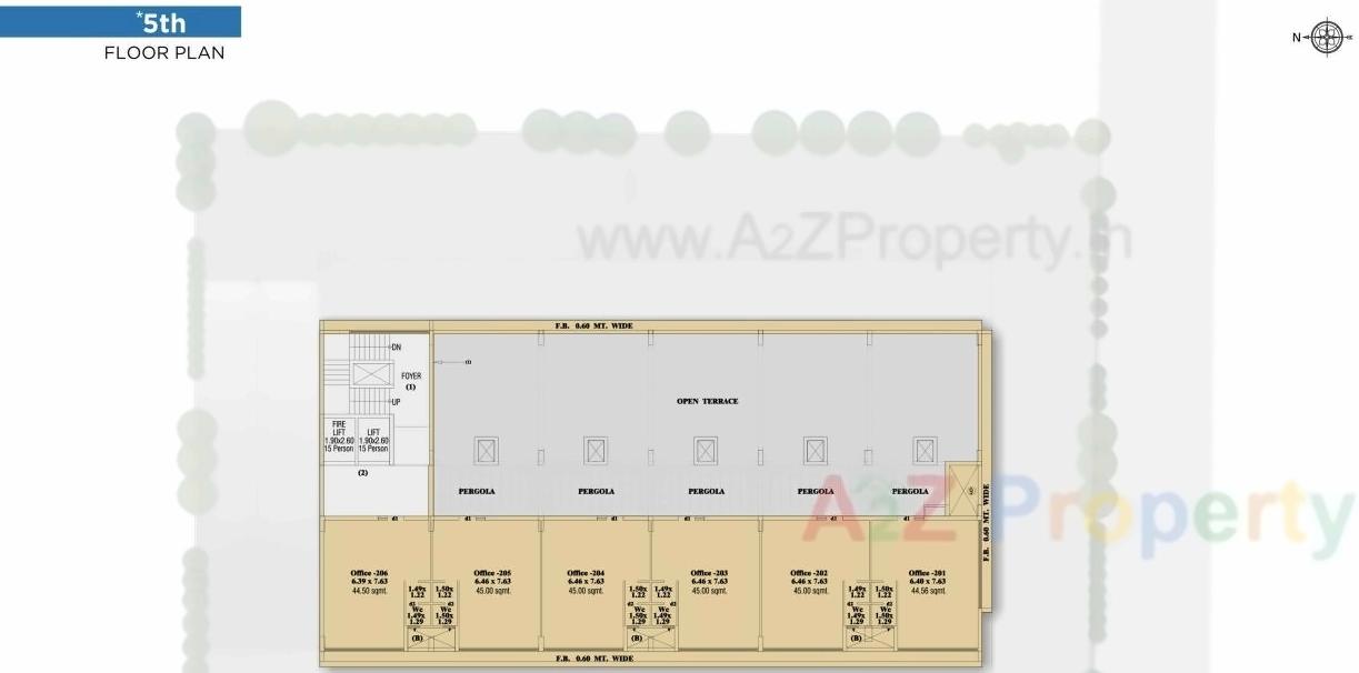 Layout of real estate project Decora World located at Munjka, Rajkot, Gujarat