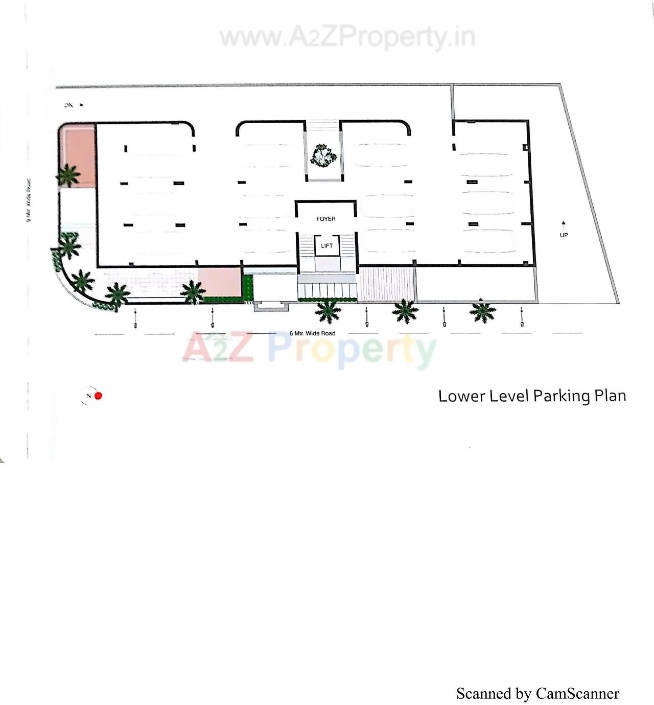 Layout of real estate project Devaangan located at Rajkot, Rajkot, Gujarat