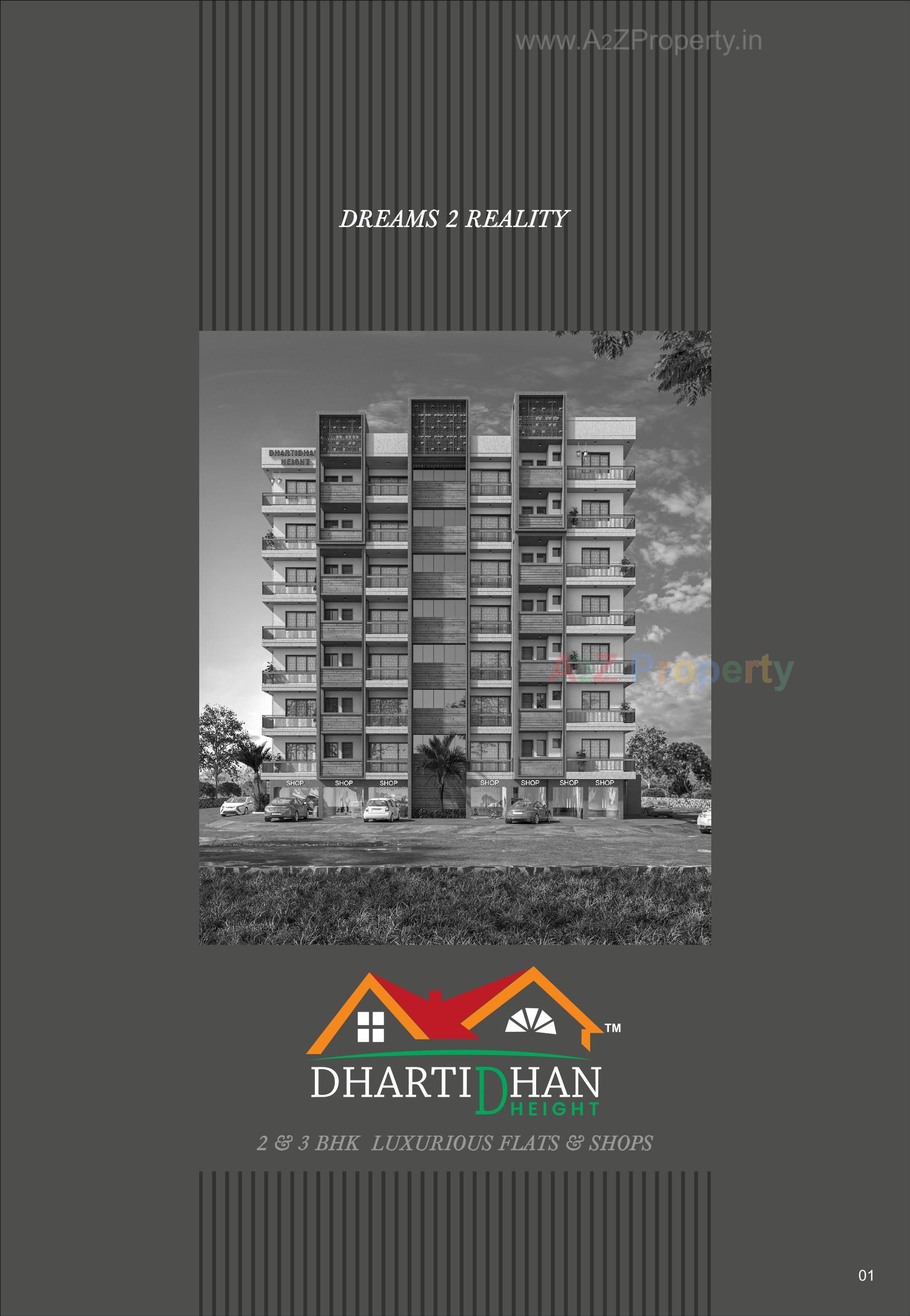  of real estate project Dhartidhan Height located at Mavdi, Rajkot, Gujarat