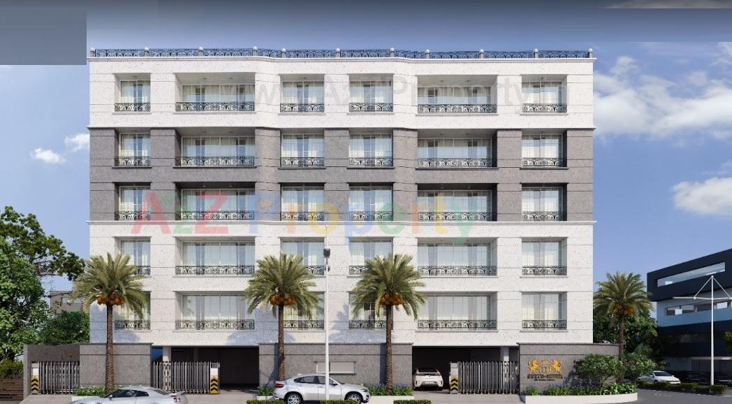 3D Elevation of real estate project Dream Exotica located at Nana-mava, Rajkot, Gujarat