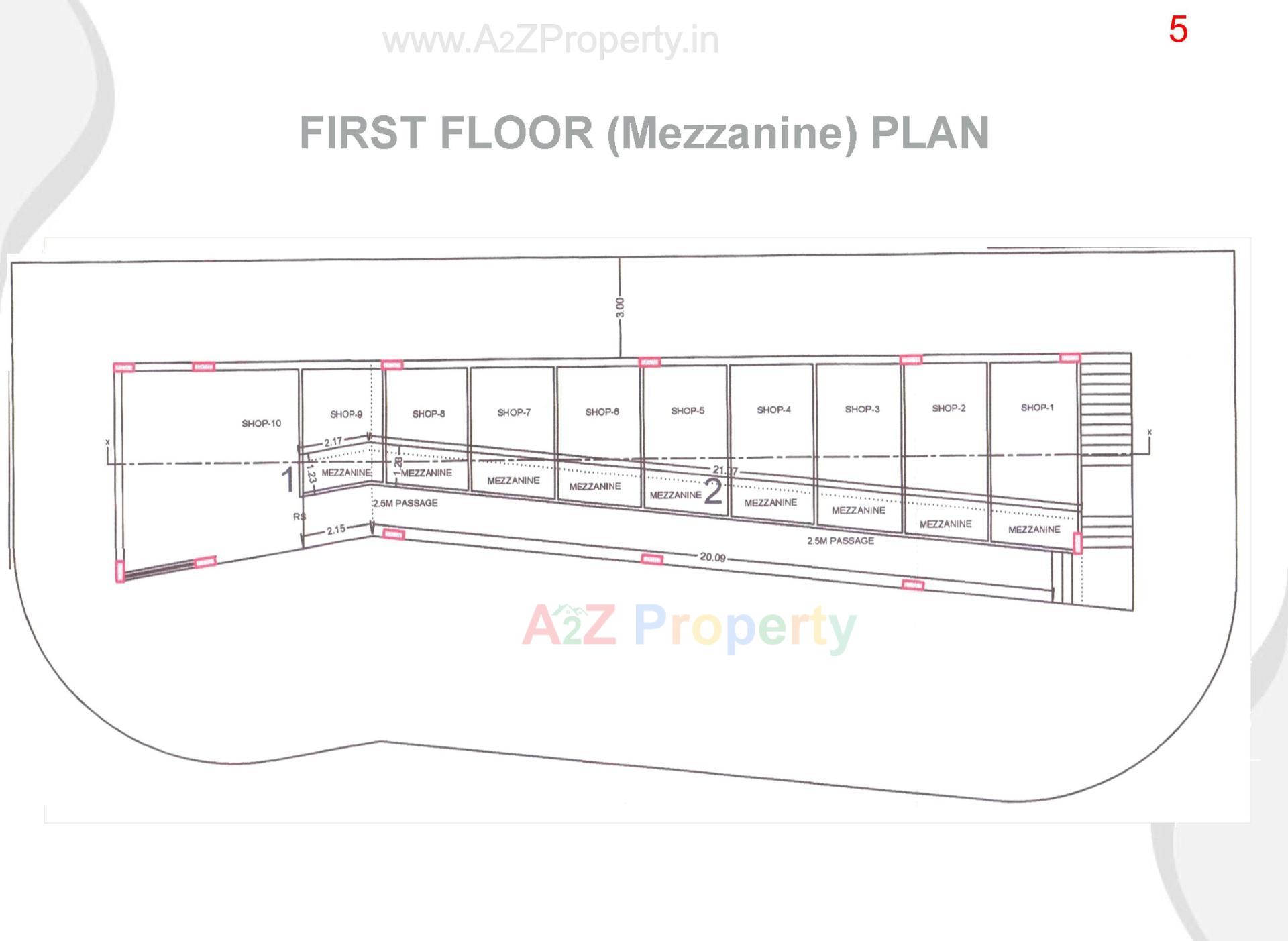 Layout of real estate project Dream Key located at Kothariya, Rajkot, Gujarat