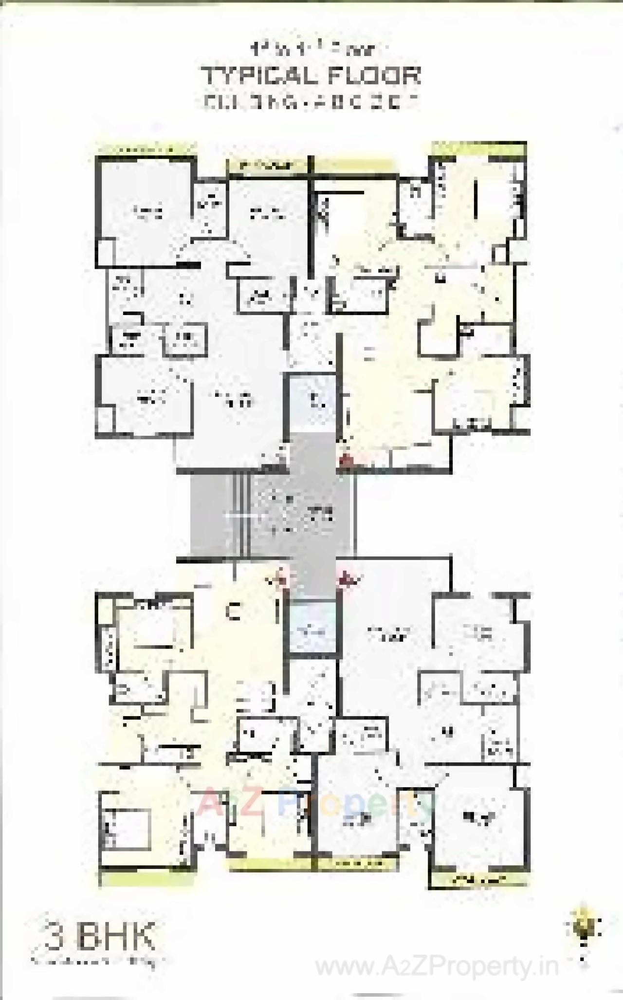 Layout of real estate project Dream Ville Unit located at Madhapar, Rajkot, Gujarat