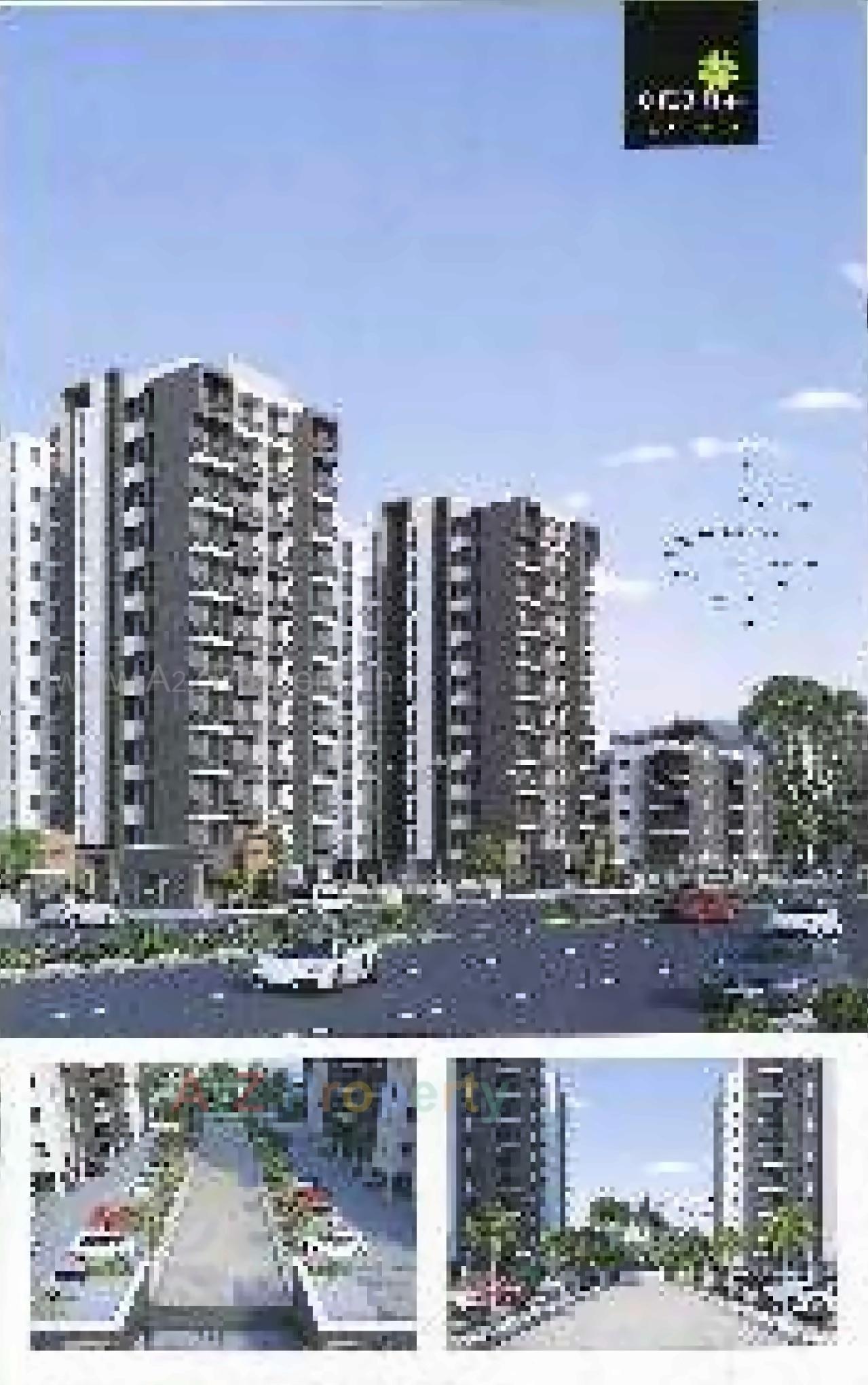 3D Elevation of real estate project Dream Ville Unit located at Madhapar, Rajkot, Gujarat