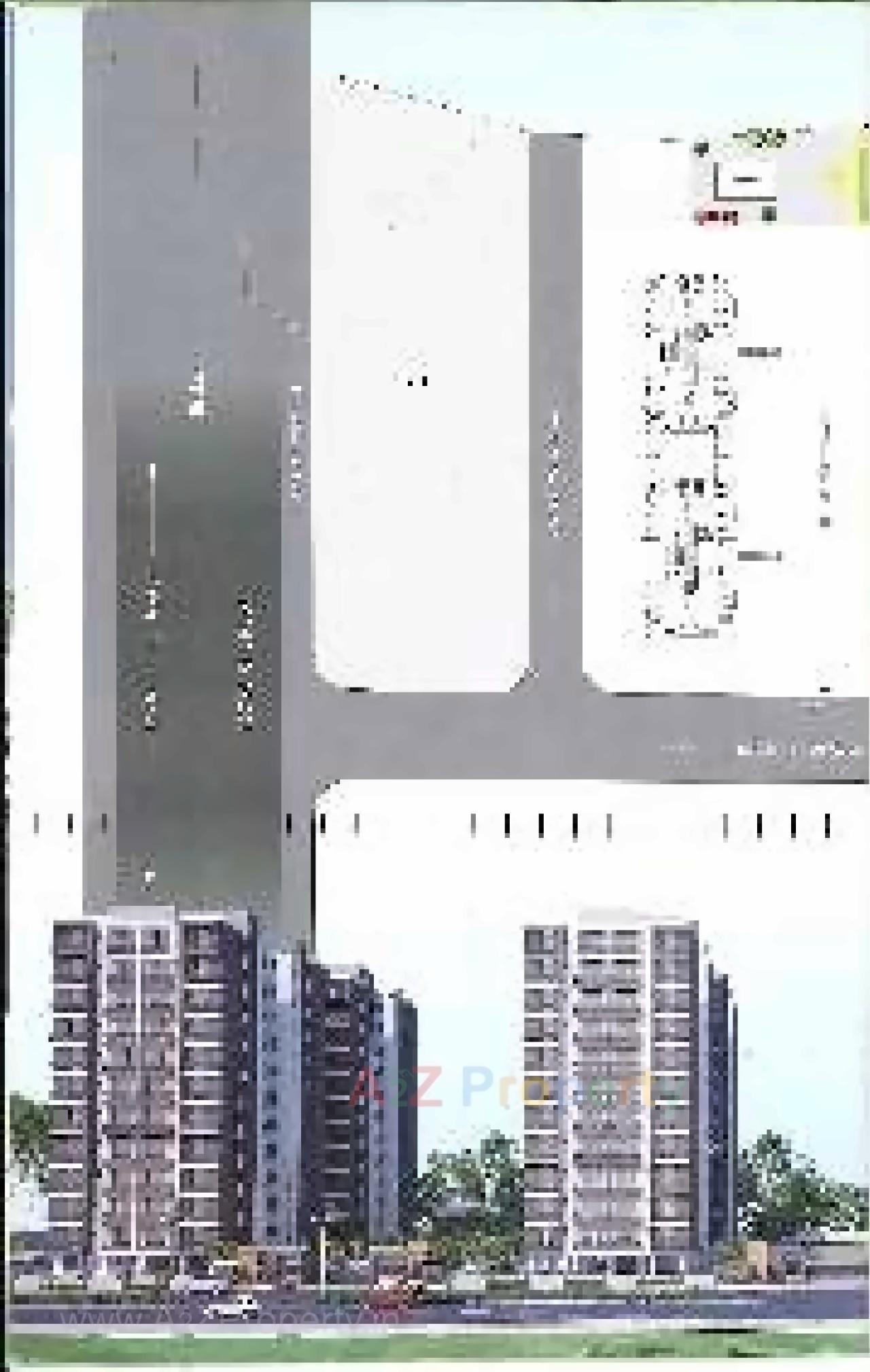 Layout of real estate project Dream Ville (unit G H I) located at Madhapar, Rajkot, Gujarat