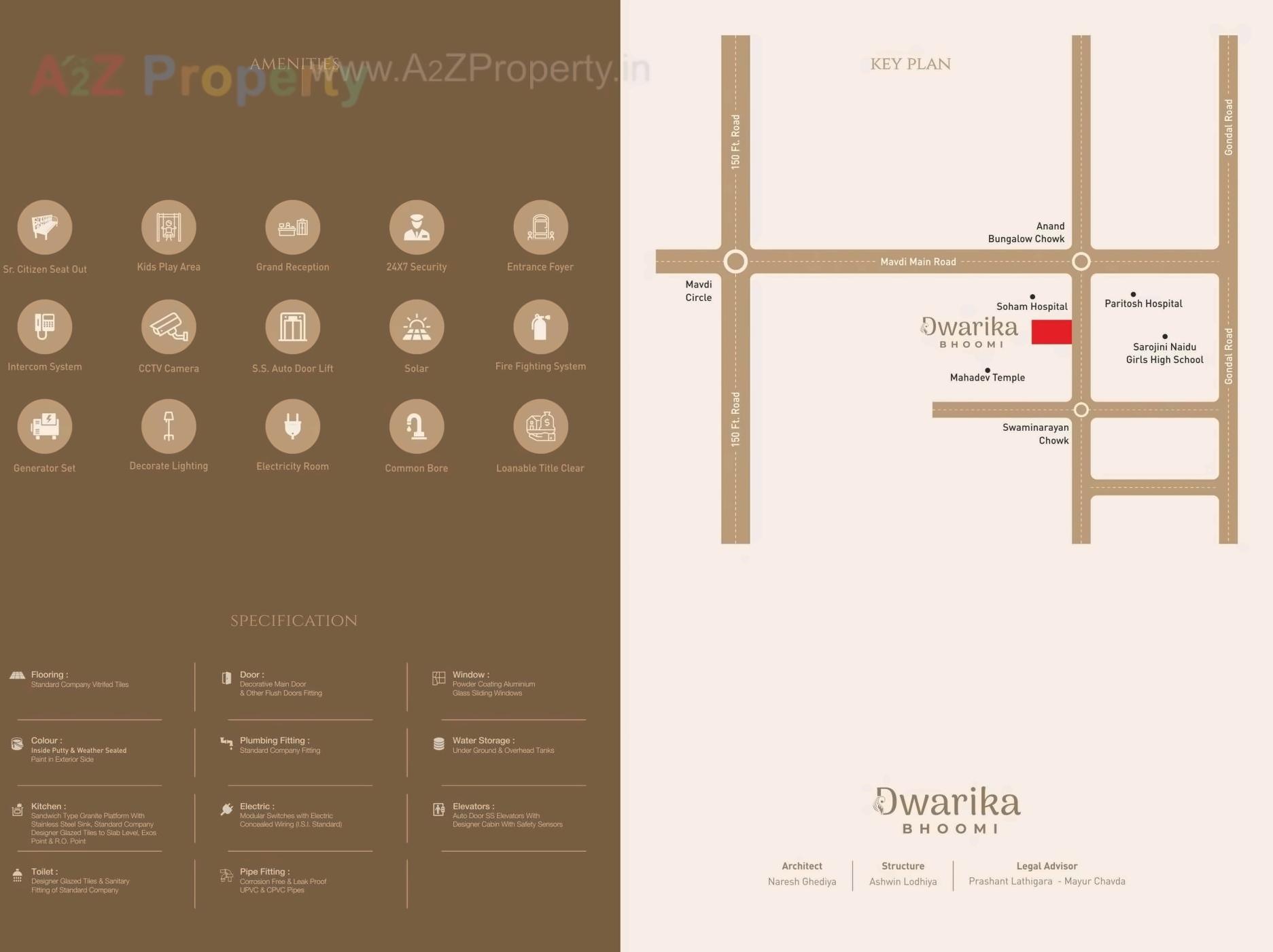  of real estate project Dwarika Bhoomi located at Rajkot, Rajkot, Gujarat