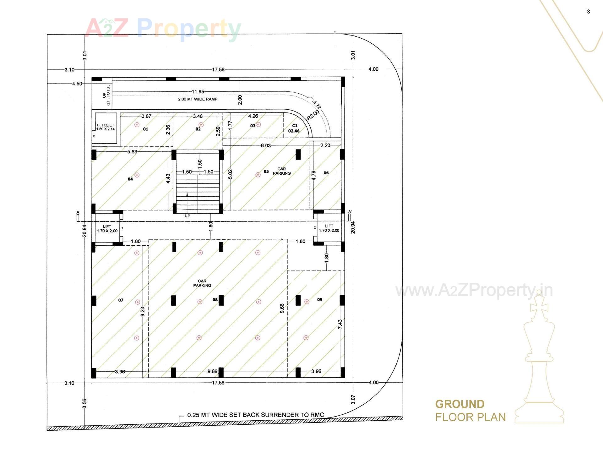  of real estate project Dwarika Empire located at Rajkot, Rajkot, Gujarat