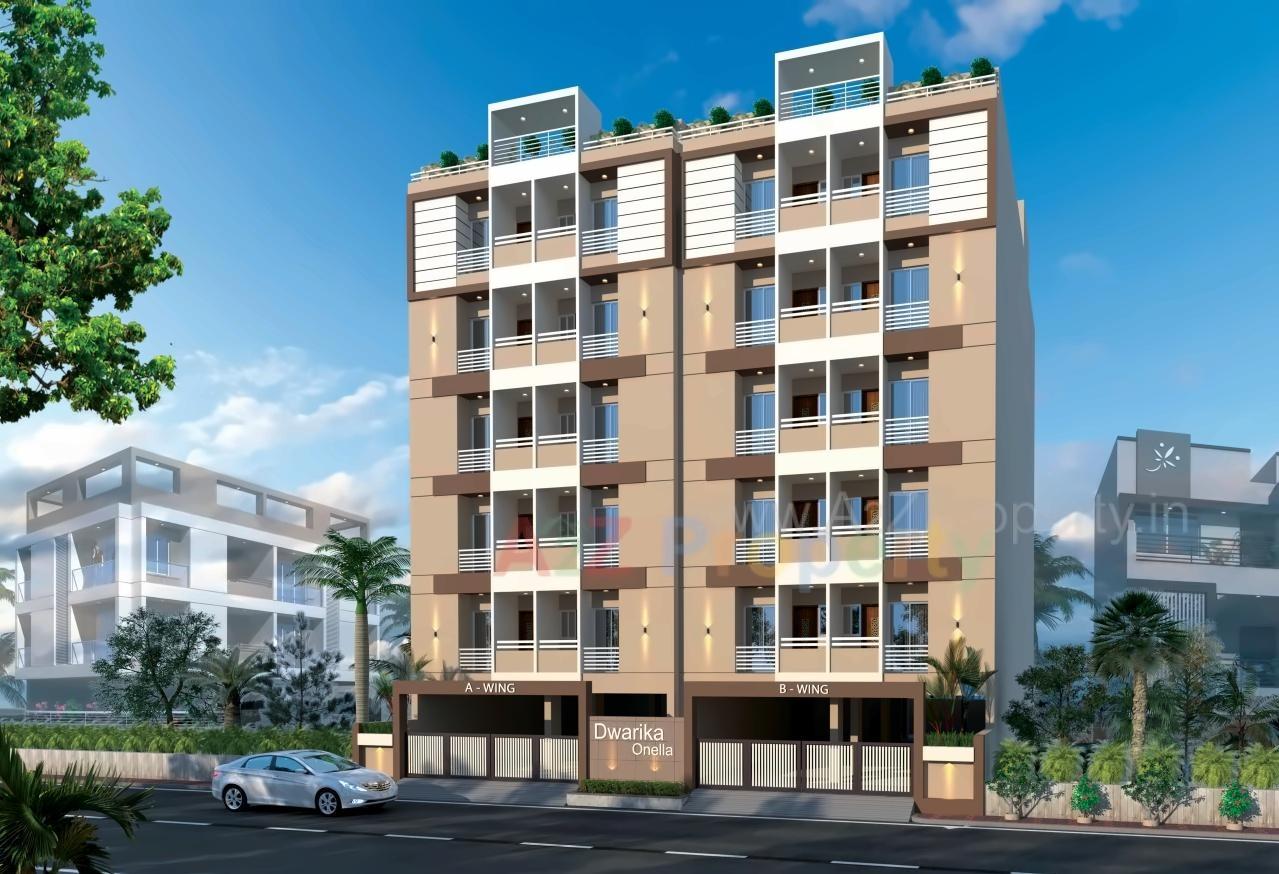 3D Elevation of real estate project Dwarika Onella located at Rajkot, Rajkot, Gujarat