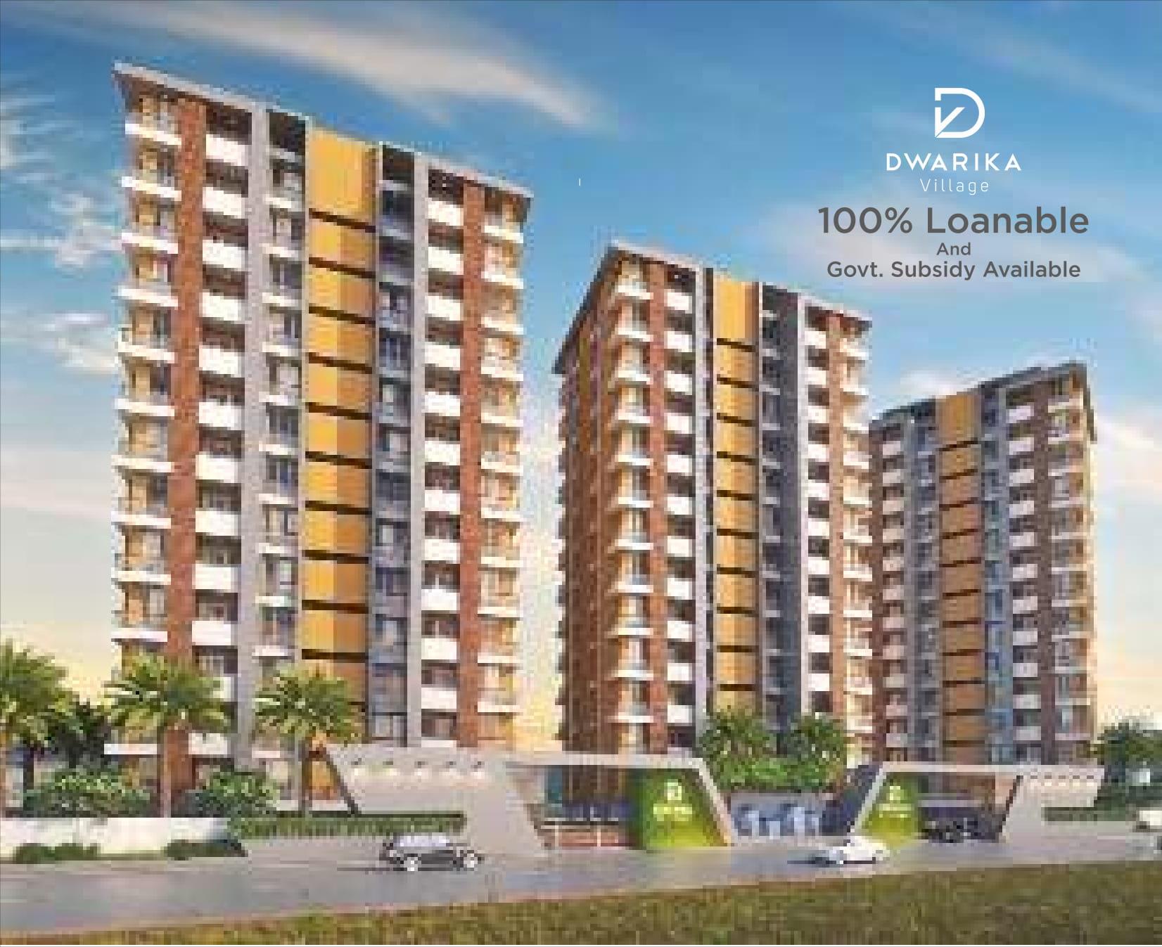 81010_const of real estate project Dwarika Village located at Ronki, Rajkot, Gujarat