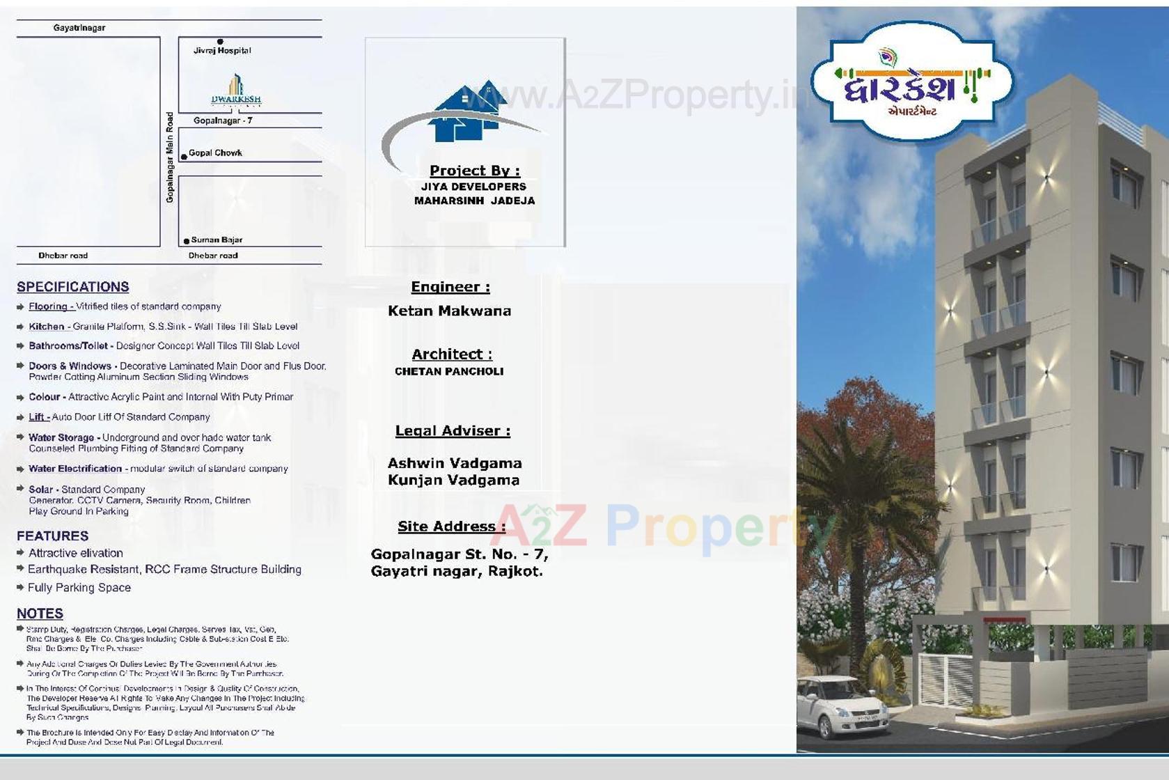  of real estate project Dwarkesh Apartment located at Rajkot, Rajkot, Gujarat