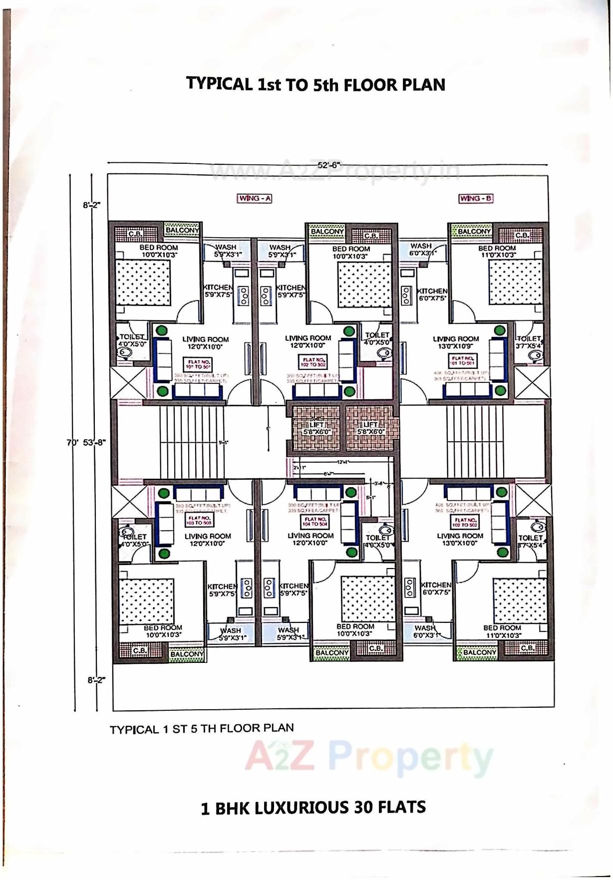Layout of real estate project Dwarkesh Vila located at Mavdi, Rajkot, Gujarat