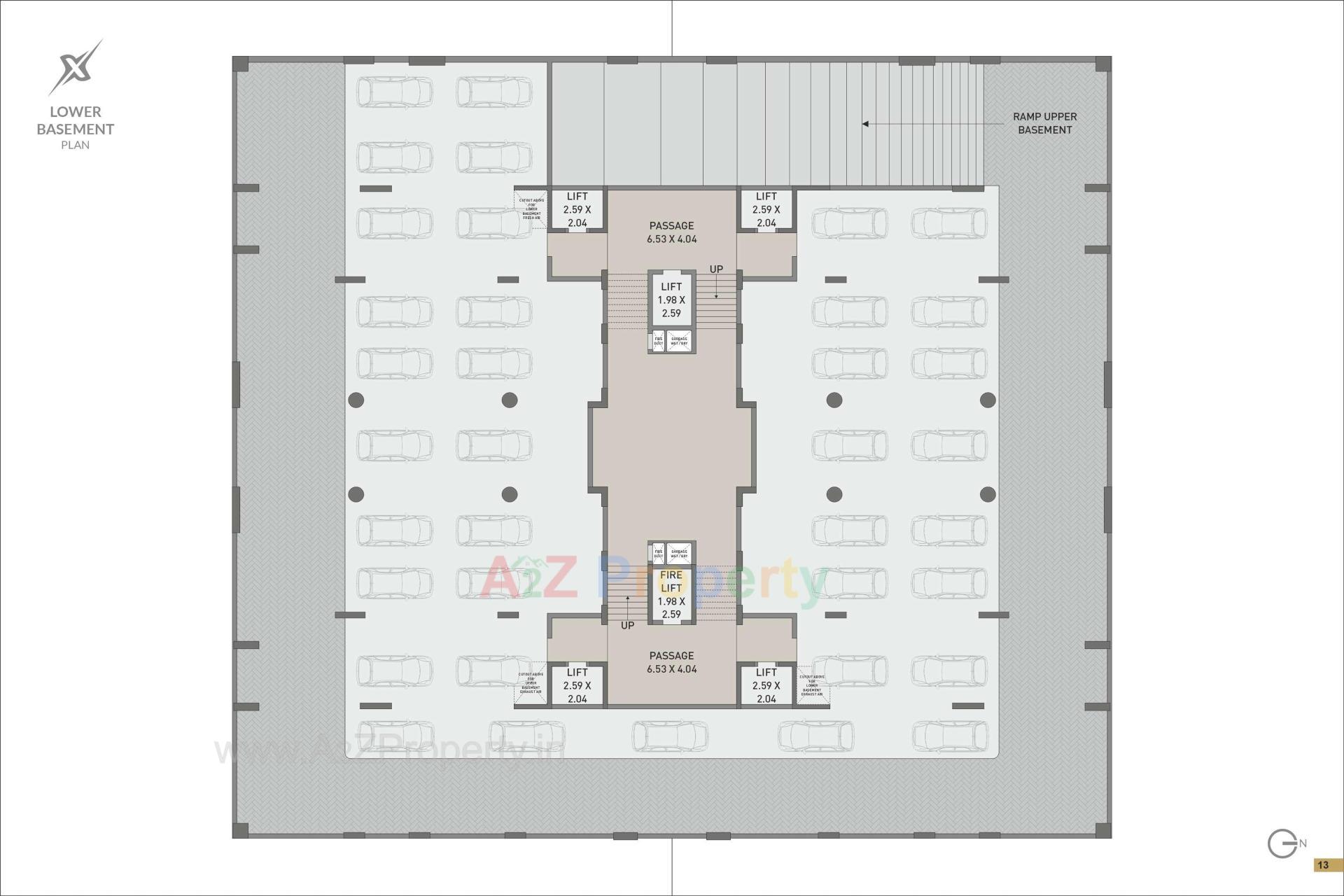 Layout of real estate project Elixir located at Mota-mava, Rajkot, Gujarat