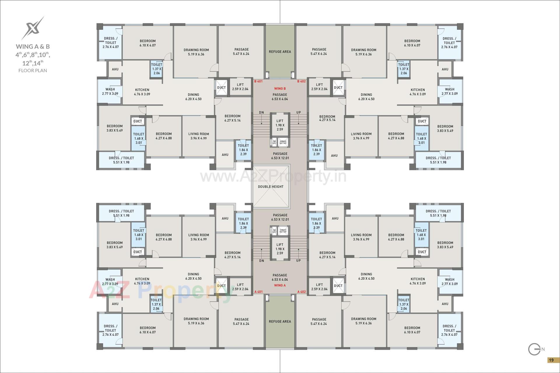 Layout of real estate project Elixir located at Mota-mava, Rajkot, Gujarat