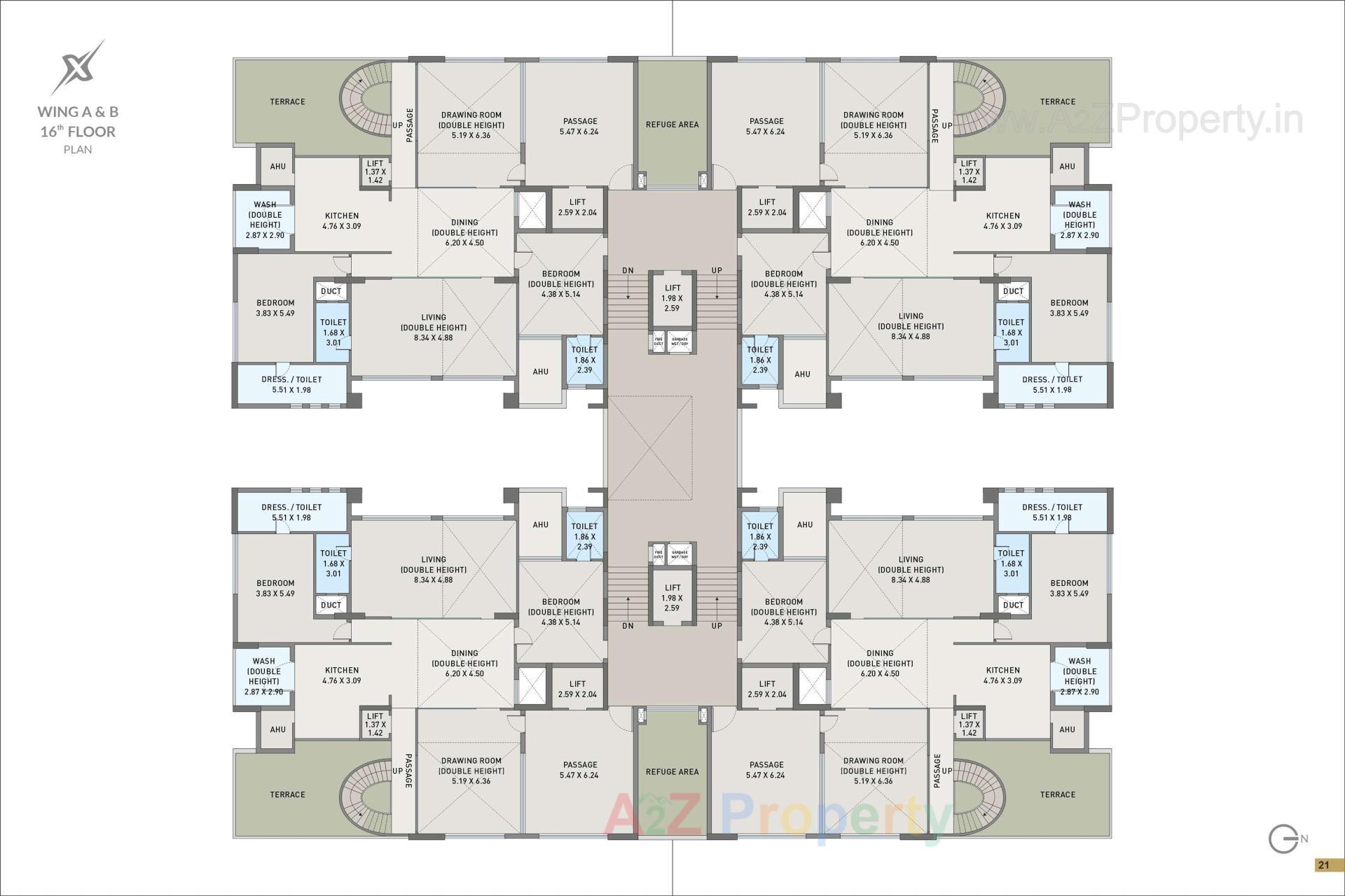 Layout of real estate project Elixir located at Mota-mava, Rajkot, Gujarat
