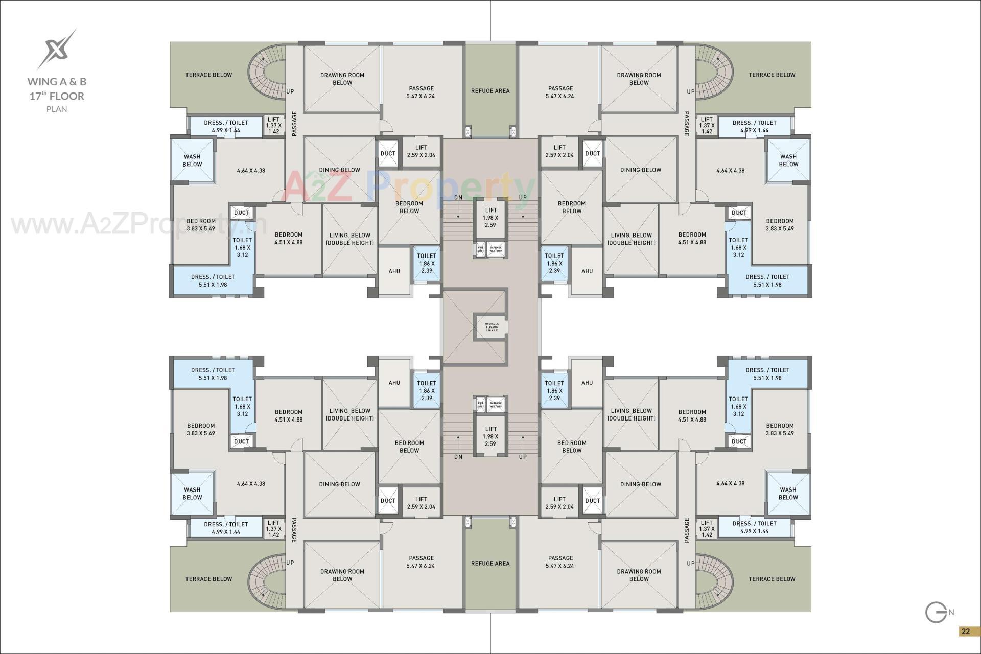 Layout of real estate project Elixir located at Mota-mava, Rajkot, Gujarat
