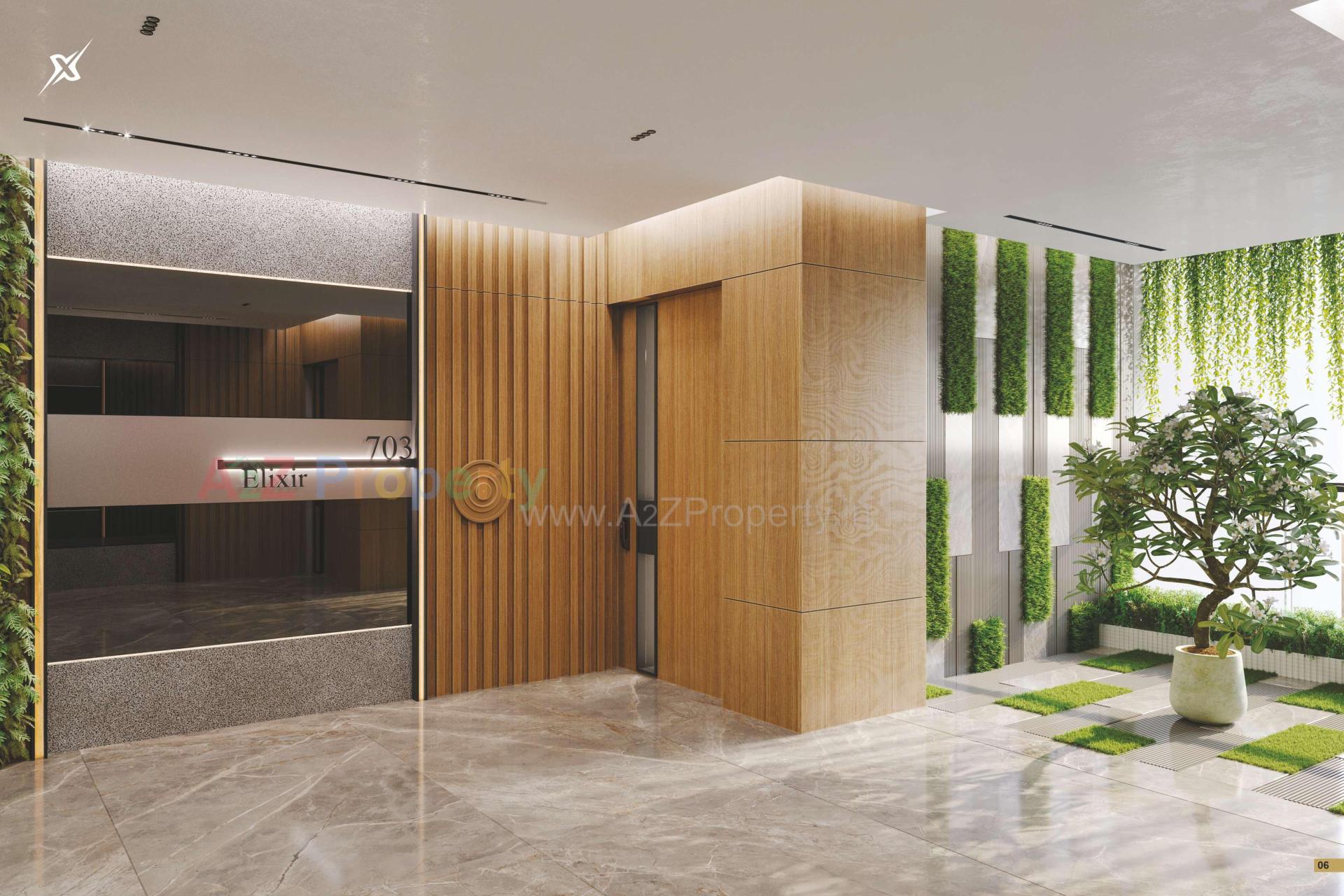 3D Elevation of real estate project Elixir located at Mota-mava, Rajkot, Gujarat