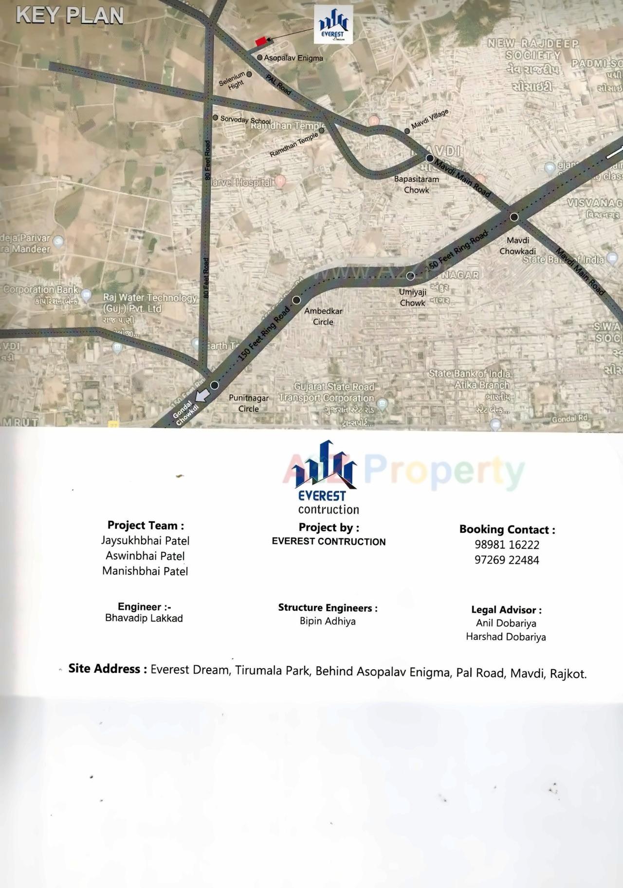  of real estate project Everest Dream located at Mavdi, Rajkot, Gujarat