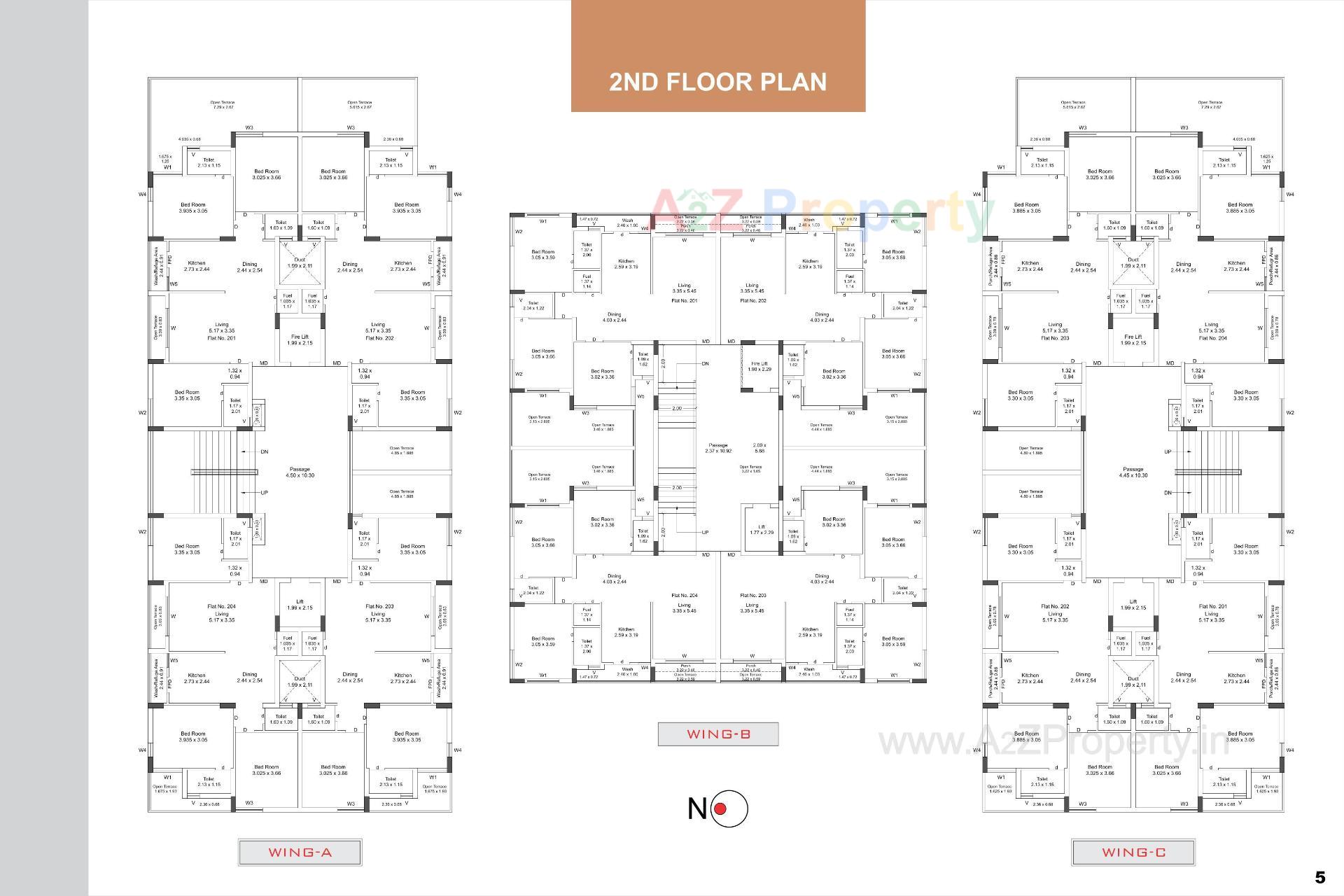 Layout of real estate project Flora Nest located at Mavdi, Rajkot, Gujarat