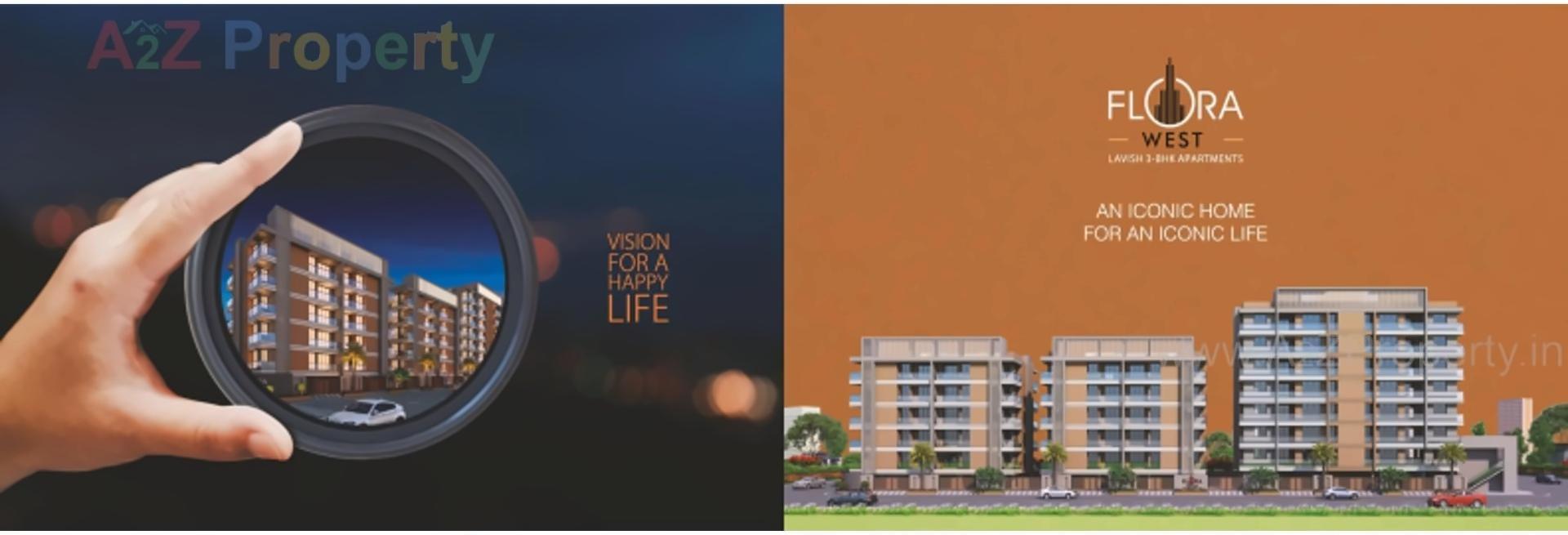  of real estate project Flora West located at Mavdi, Rajkot, Gujarat