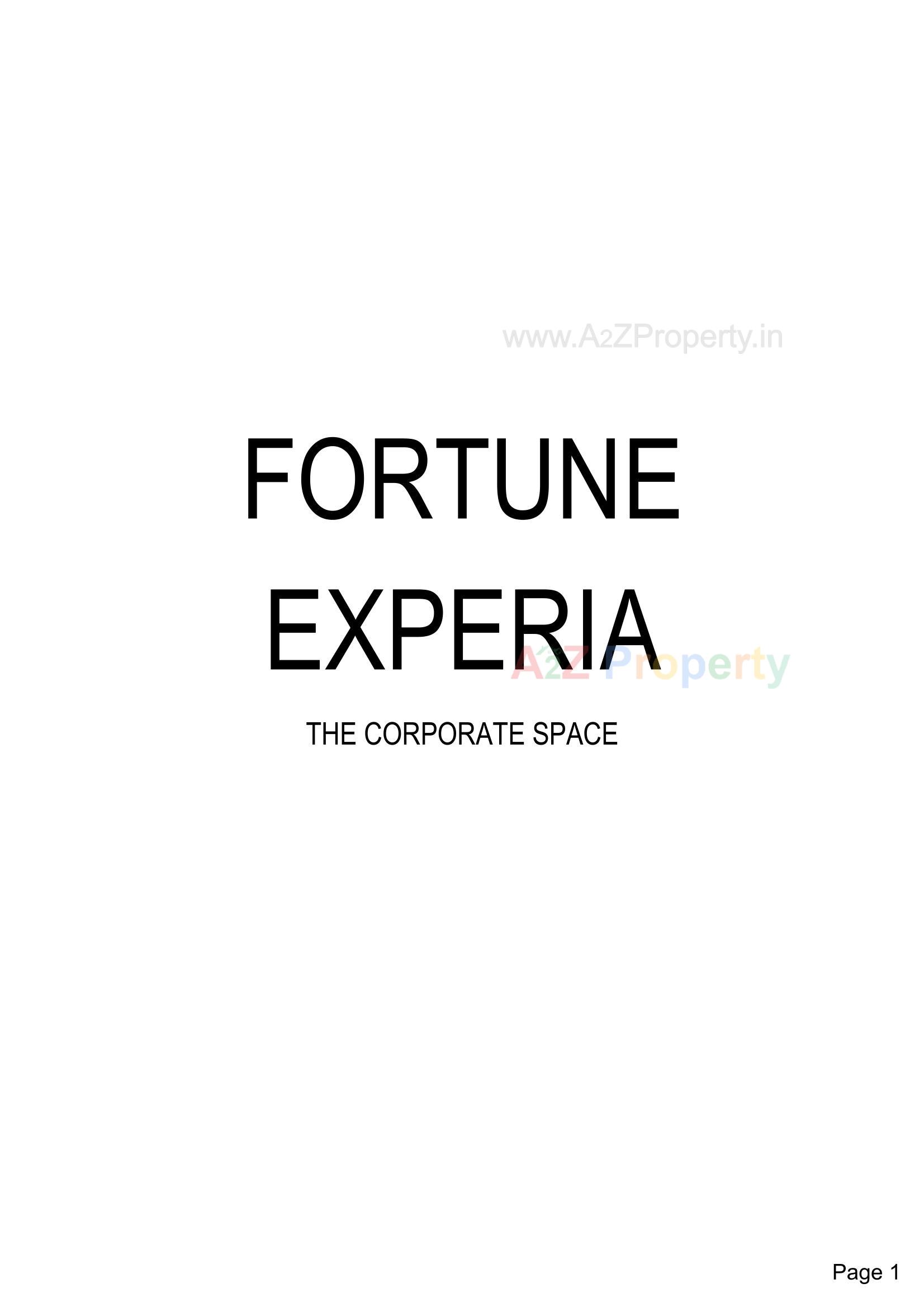  of real estate project Fortune Experia located at Mavdi, Rajkot, Gujarat