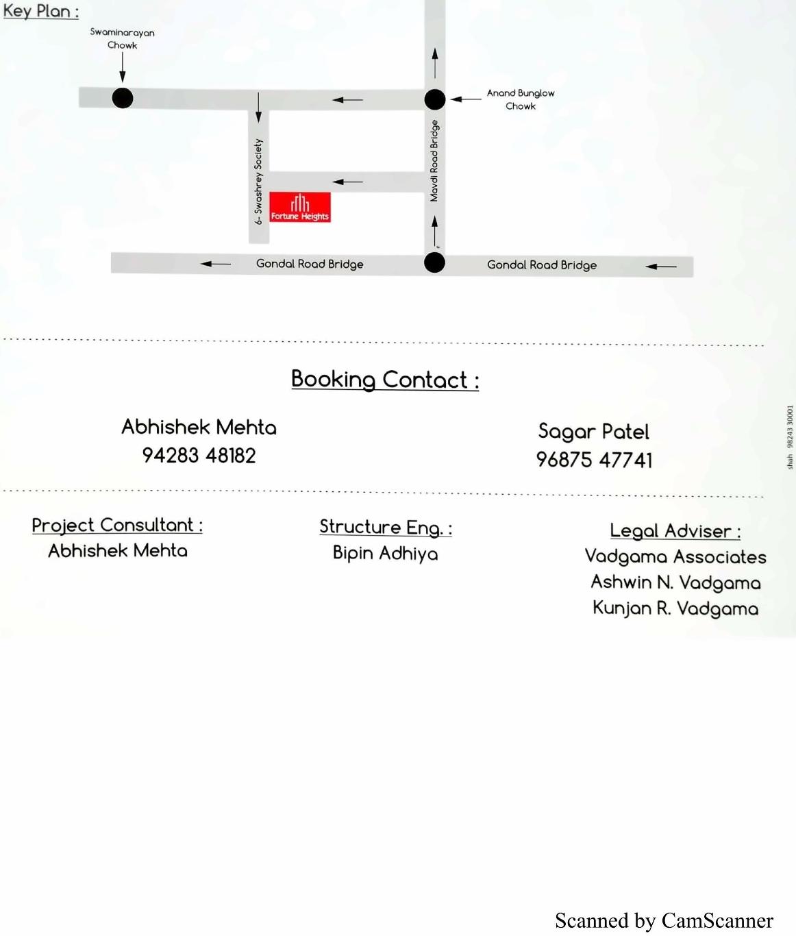  of real estate project Fortune Heights located at Rajkot, Rajkot, Gujarat