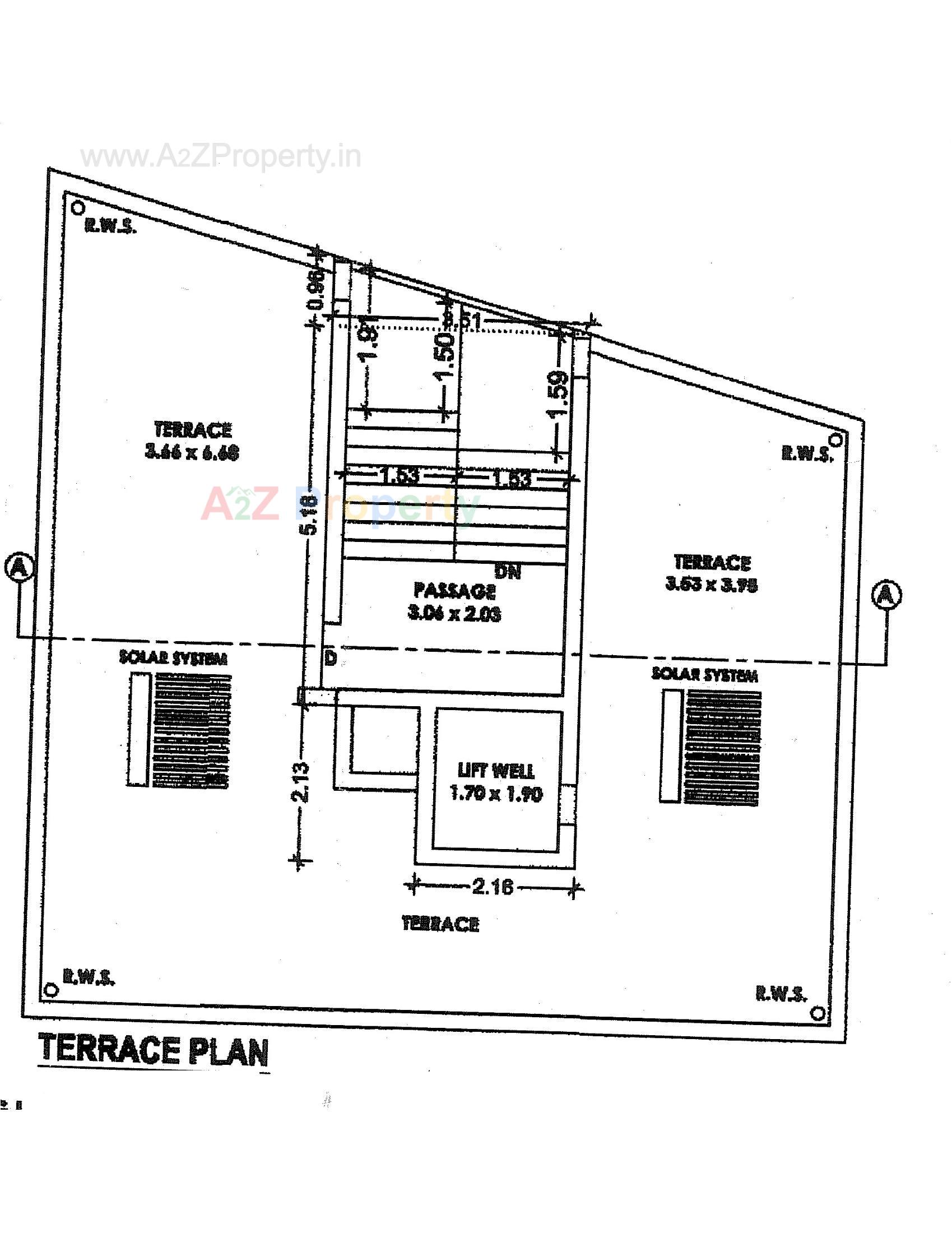 Layout of real estate project Gajraj Avenue located at Rajkot, Rajkot, Gujarat