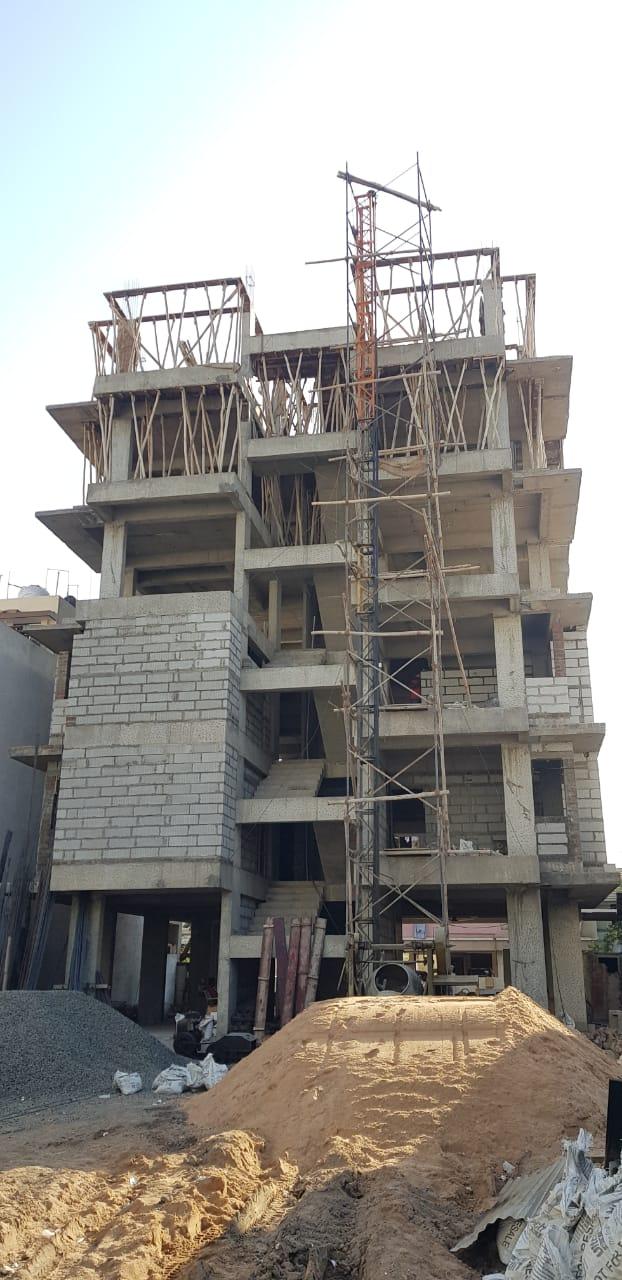 139339_const of real estate project Galaxy located at Mavdi, Rajkot, Gujarat