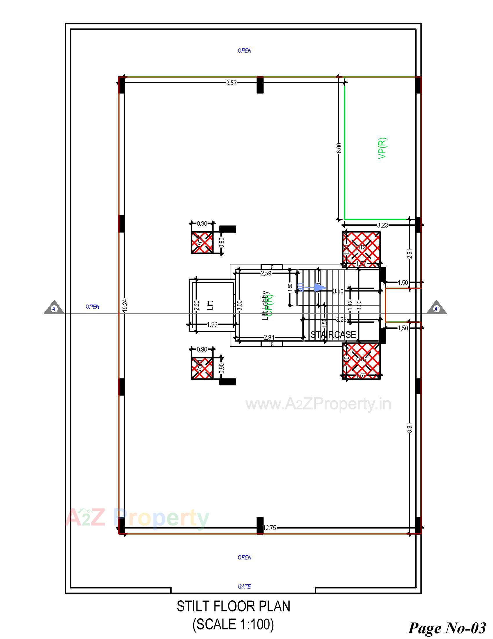  of real estate project Galaxy located at Ghanteshwar, Rajkot, Gujarat
