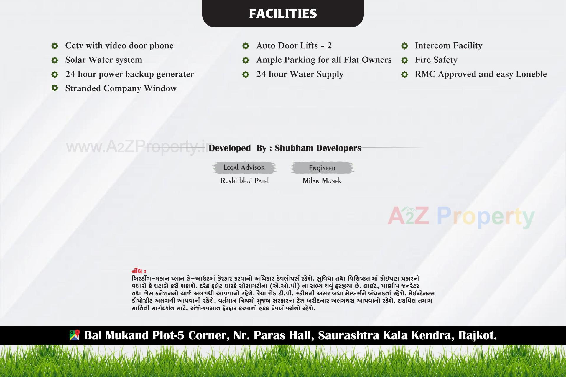  of real estate project Garden Green located at Raiya, Rajkot, Gujarat