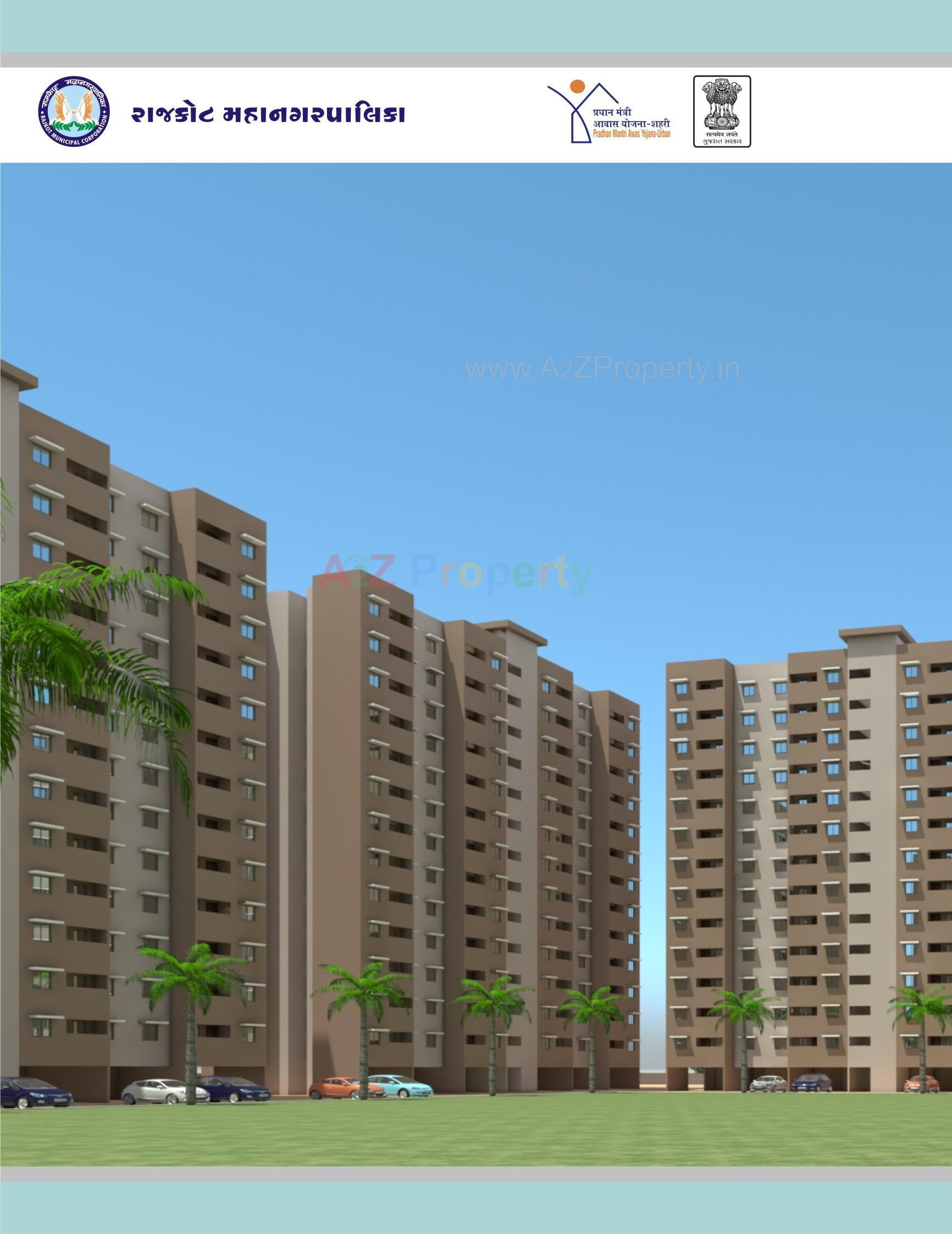 3D Elevation of real estate project Ghtc Lhp Rajkot located at Rajkot, Rajkot, Gujarat