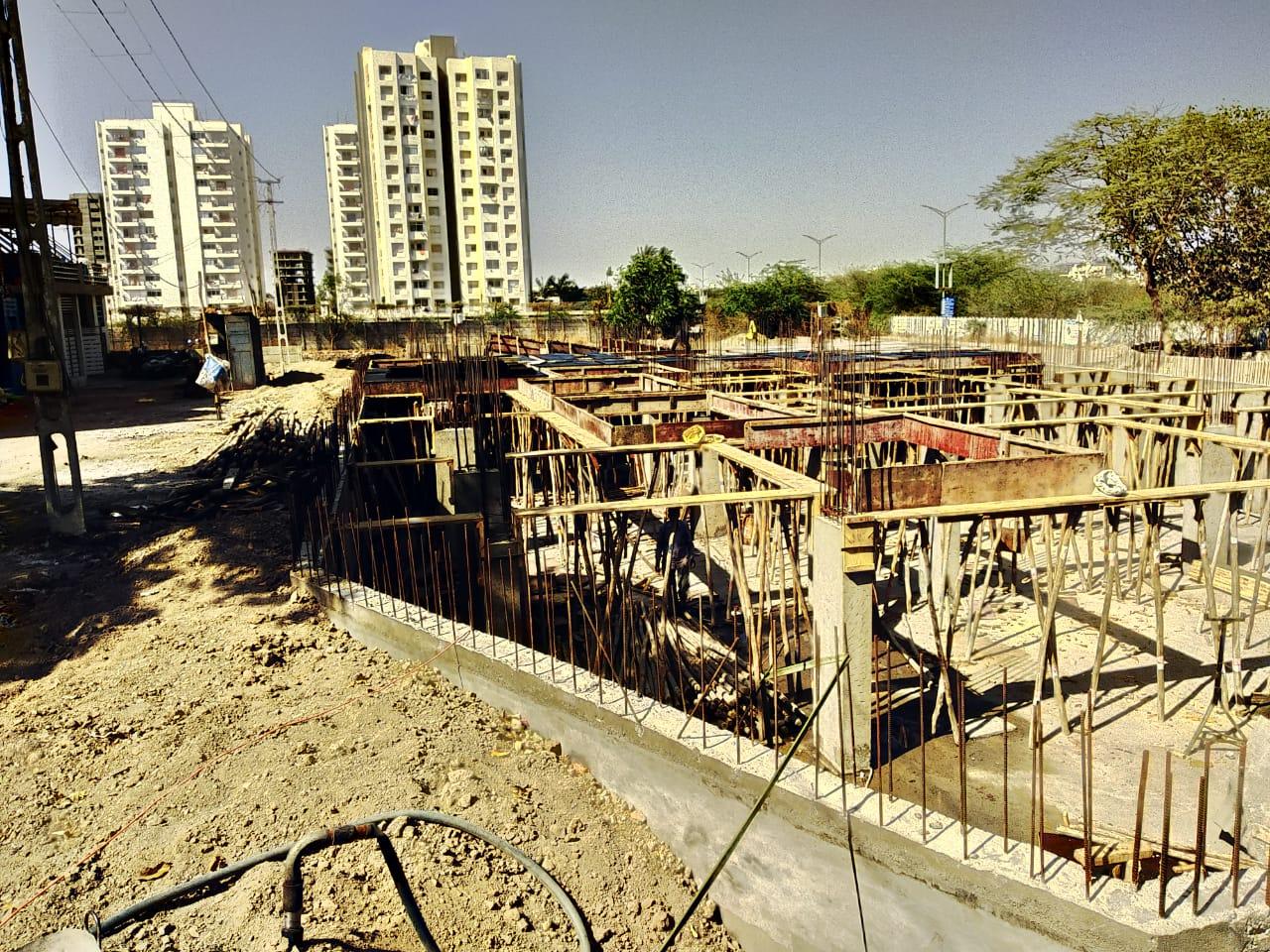 120758_const of real estate project Giriraj Appartment located at Mavdi, Rajkot, Gujarat