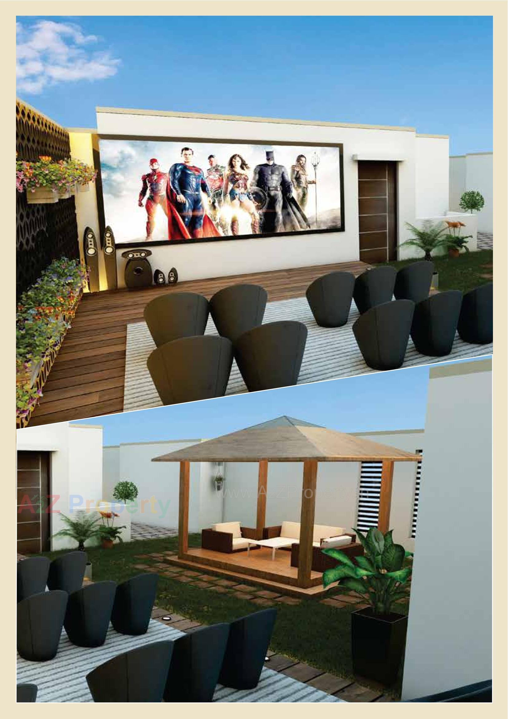 3D Elevation of real estate project Giriraj Palace located at Vavdi, Rajkot, Gujarat
