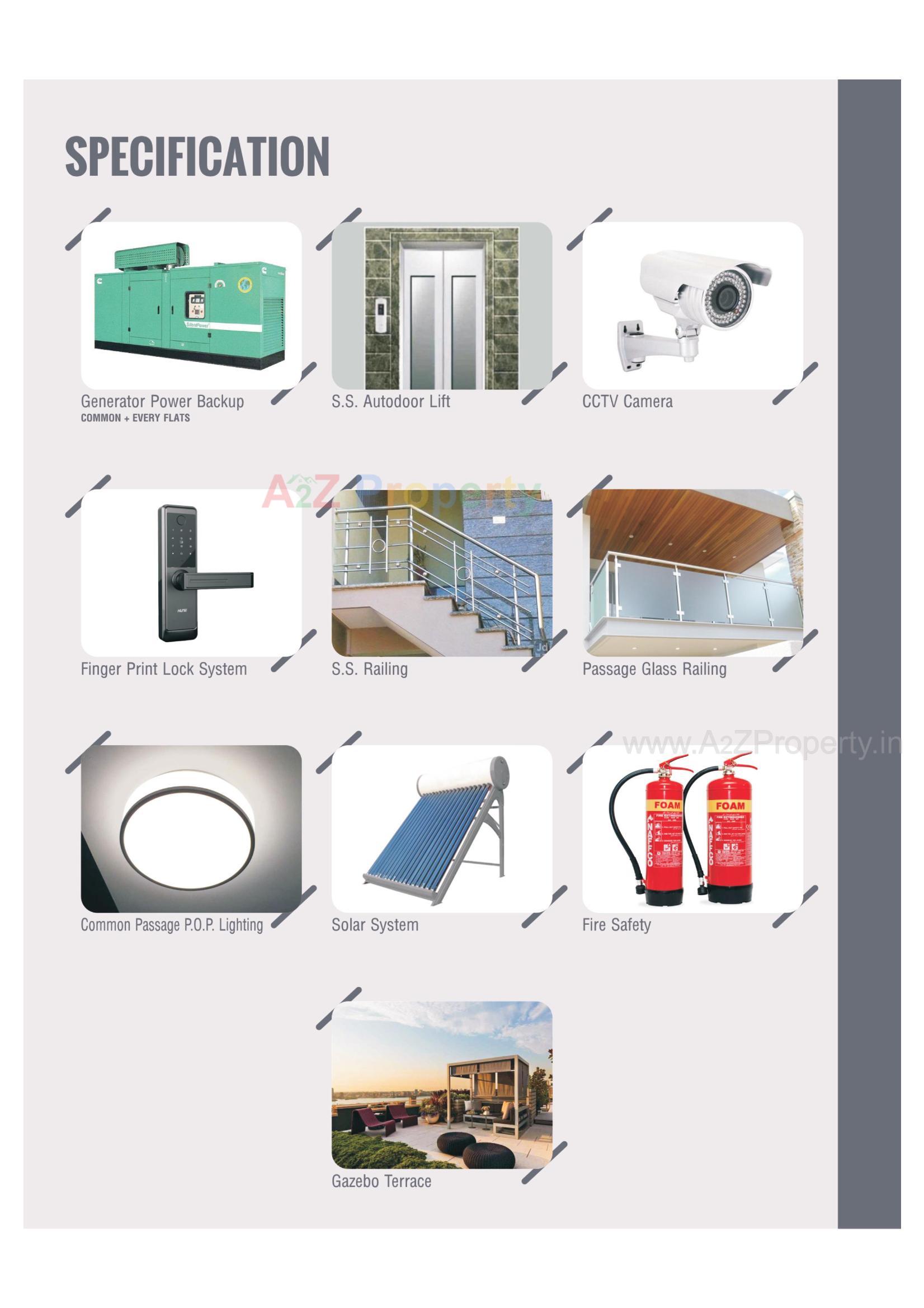 Layout of real estate project Giriraj Residency located at Raiya, Rajkot, Gujarat