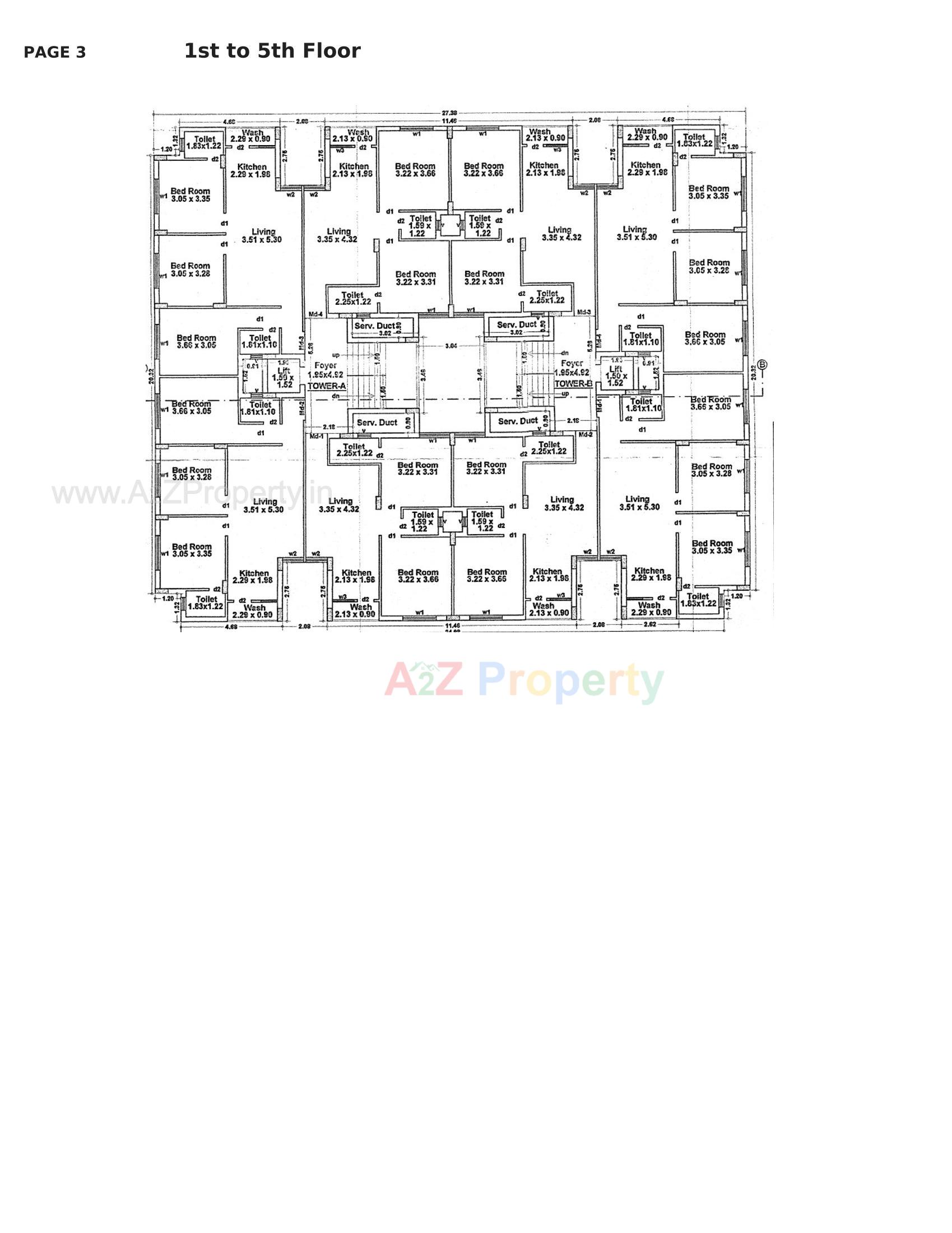 Layout of real estate project Giriraj Sanidhya located at Raiya, Rajkot, Gujarat