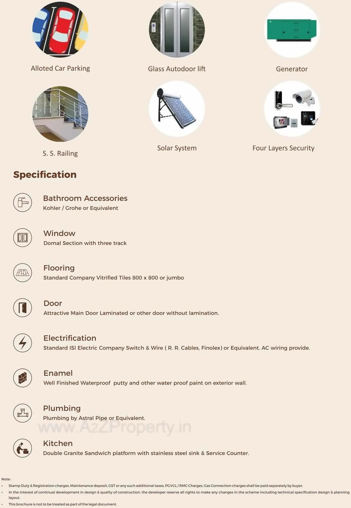  of real estate project Giriraj located at Nana-mava, Rajkot, Gujarat