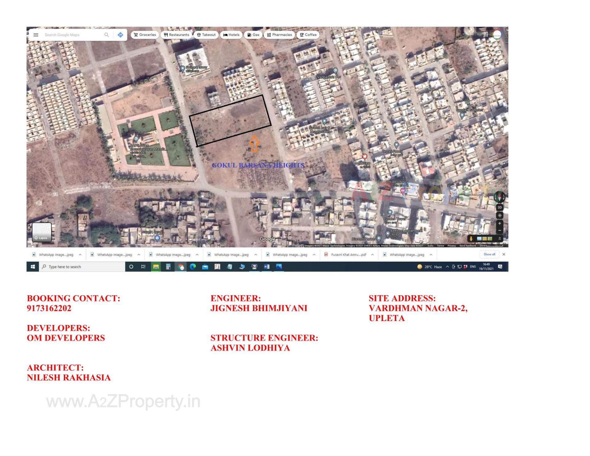  of real estate project Gokul Barsana Heights located at Upleta, Rajkot, Gujarat