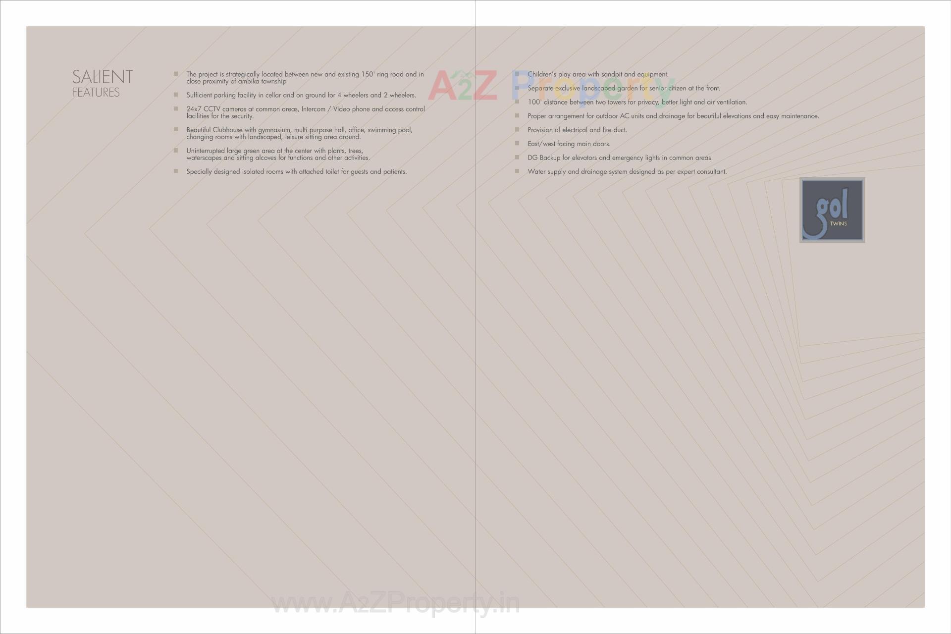  of real estate project Gol Twins located at Mavdi, Rajkot, Gujarat