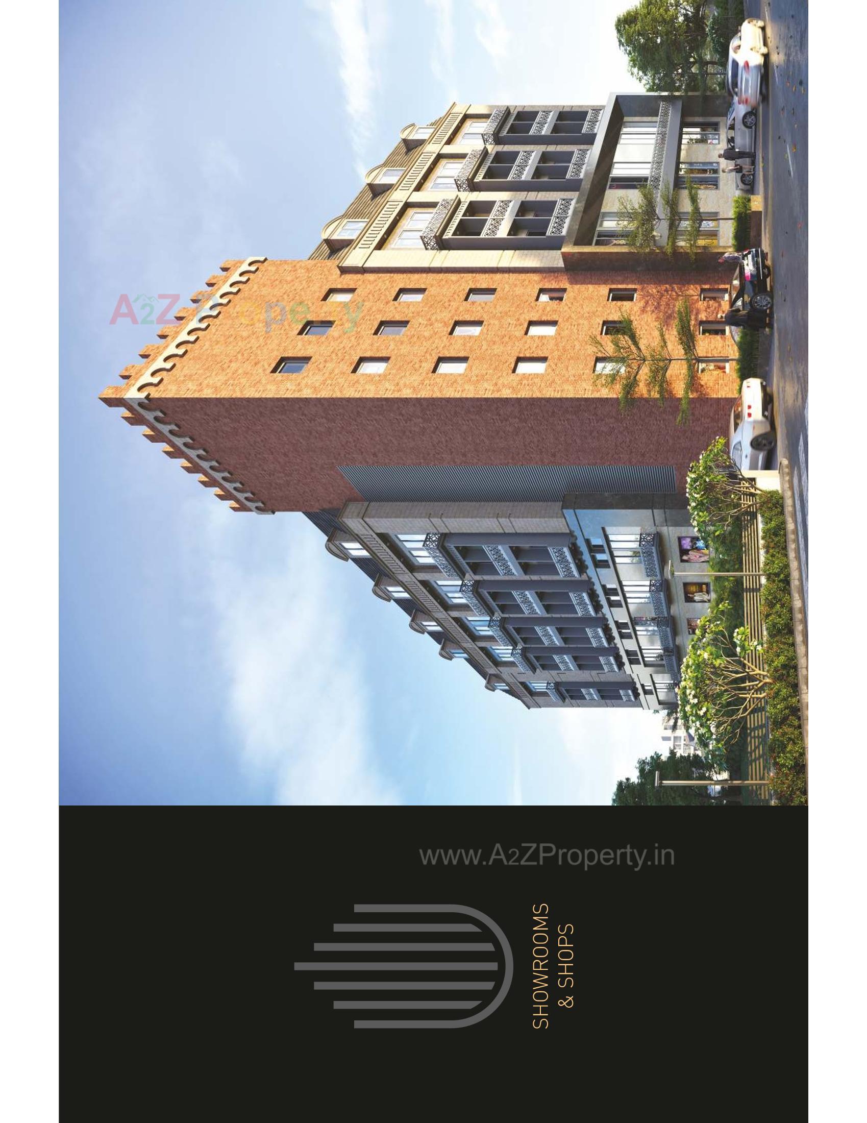 3D Elevation of real estate project Gold Souk located at Rajkot, Rajkot, Gujarat