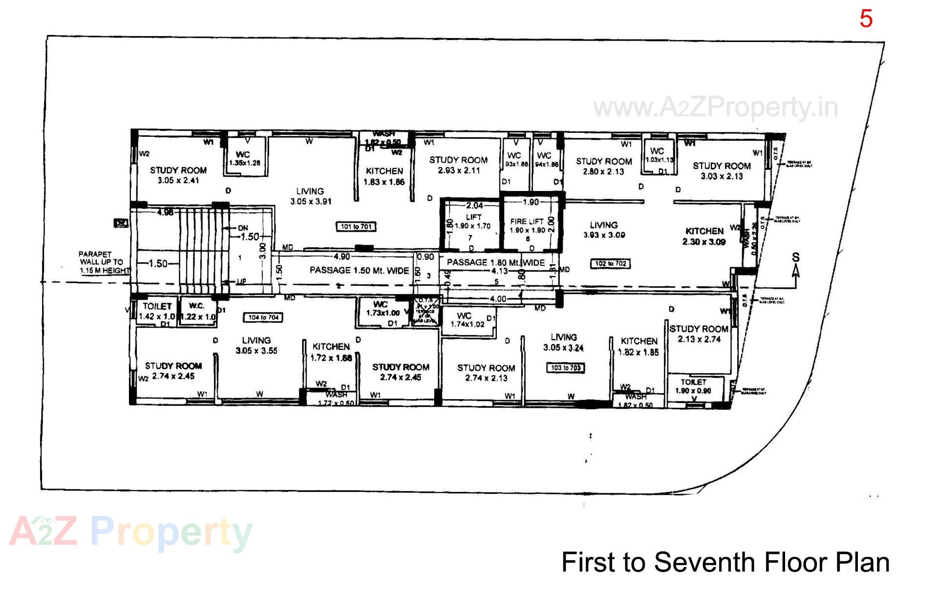 Layout of real estate project Golden Nest located at Kothariya, Rajkot, Gujarat