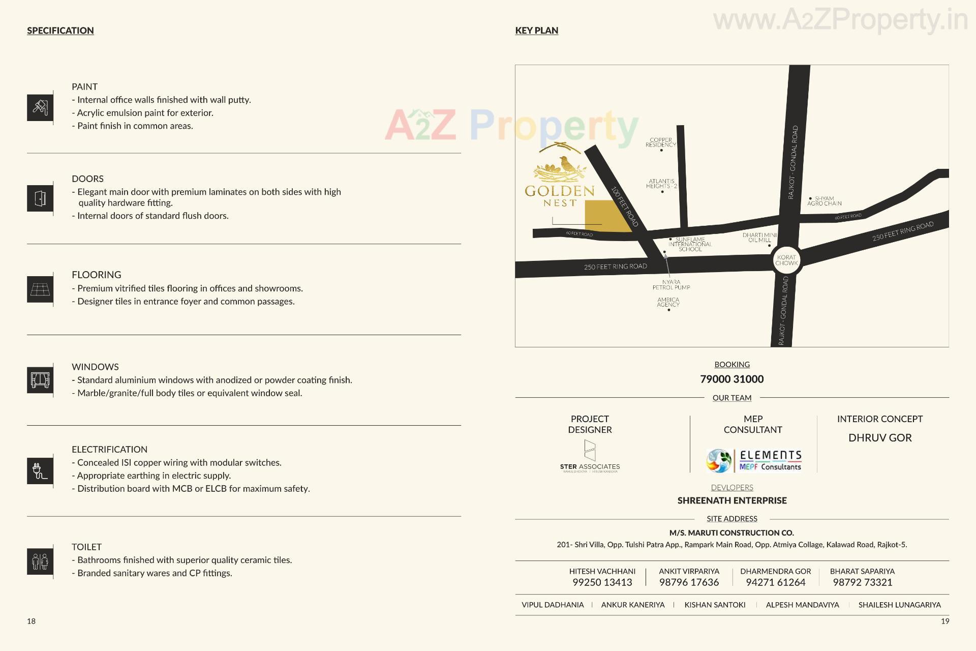  of real estate project Golden Nest located at Kangashiyali, Rajkot, Gujarat