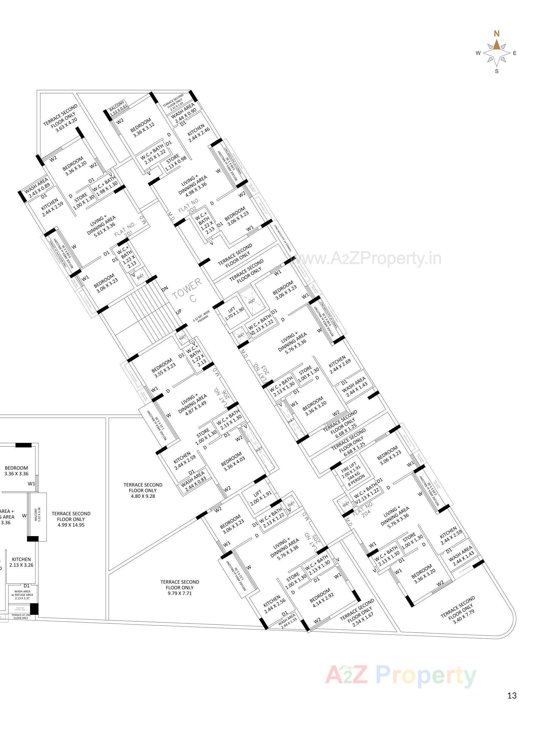 Layout of real estate project Golden Nest located at Kangashiyali, Rajkot, Gujarat