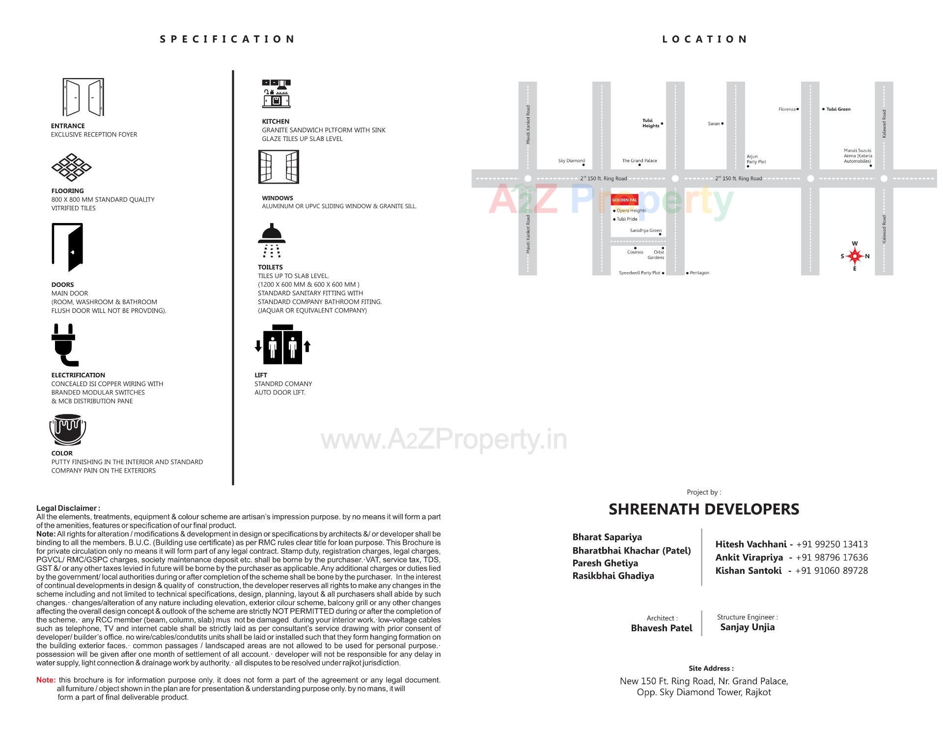  of real estate project Golden Pal located at Rajkot, Rajkot, Gujarat