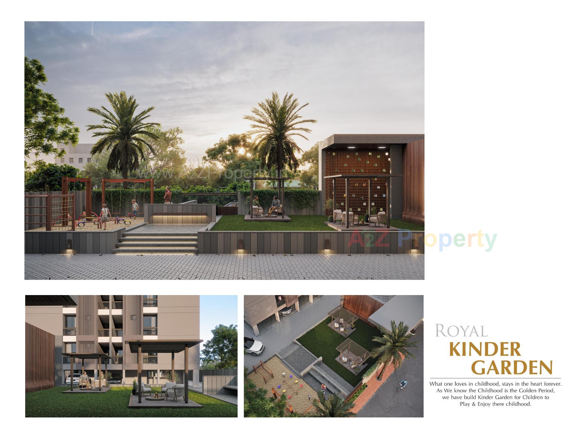 3D Elevation of real estate project Golden Pal located at Rajkot, Rajkot, Gujarat