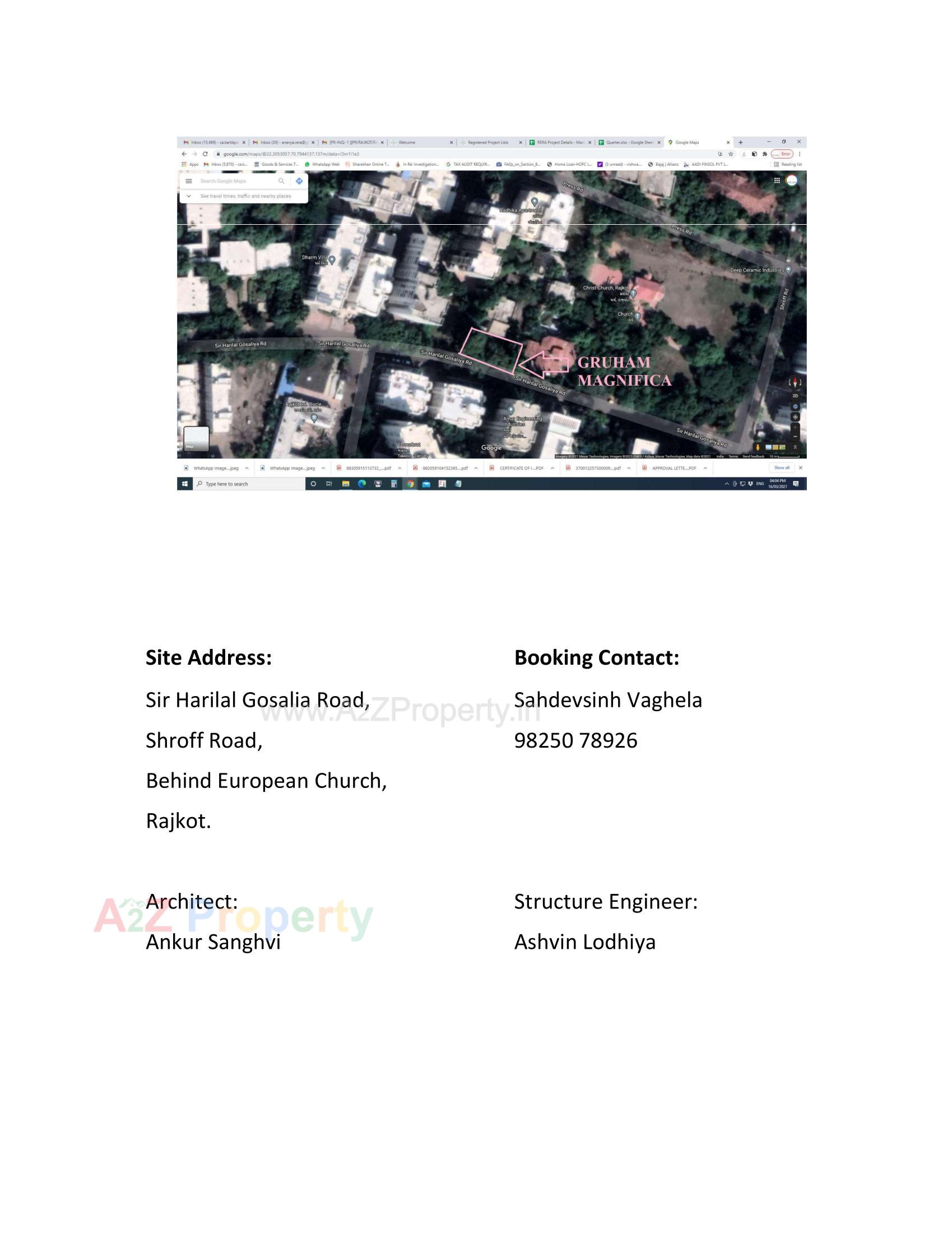  of real estate project Gruham Magnifica located at Rajkot, Rajkot, Gujarat